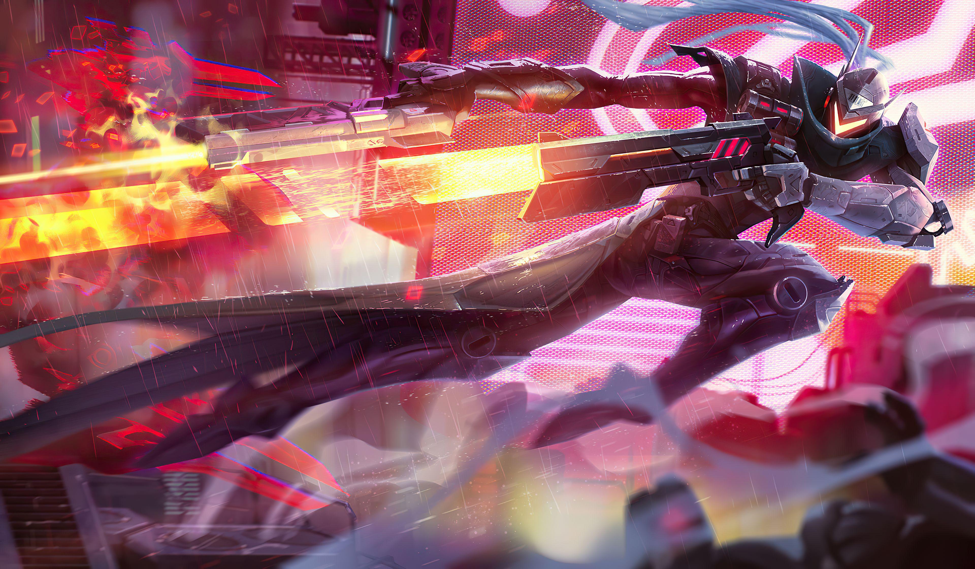 3840x2242 Lucian League Of Legends 4k 1280x1024 Resolution HD 4k Wallpaper, Image, Background, Photo and Picture