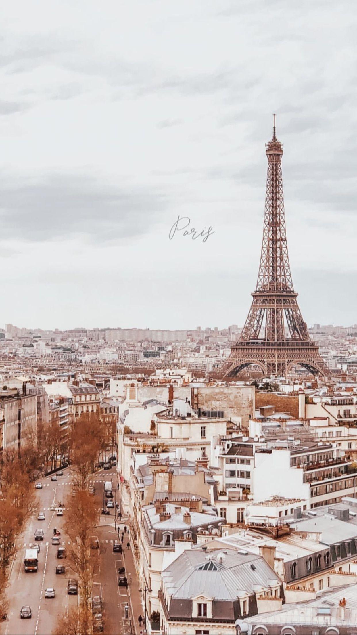 1242x2208 French Aesthetic Desktop Wallpaper