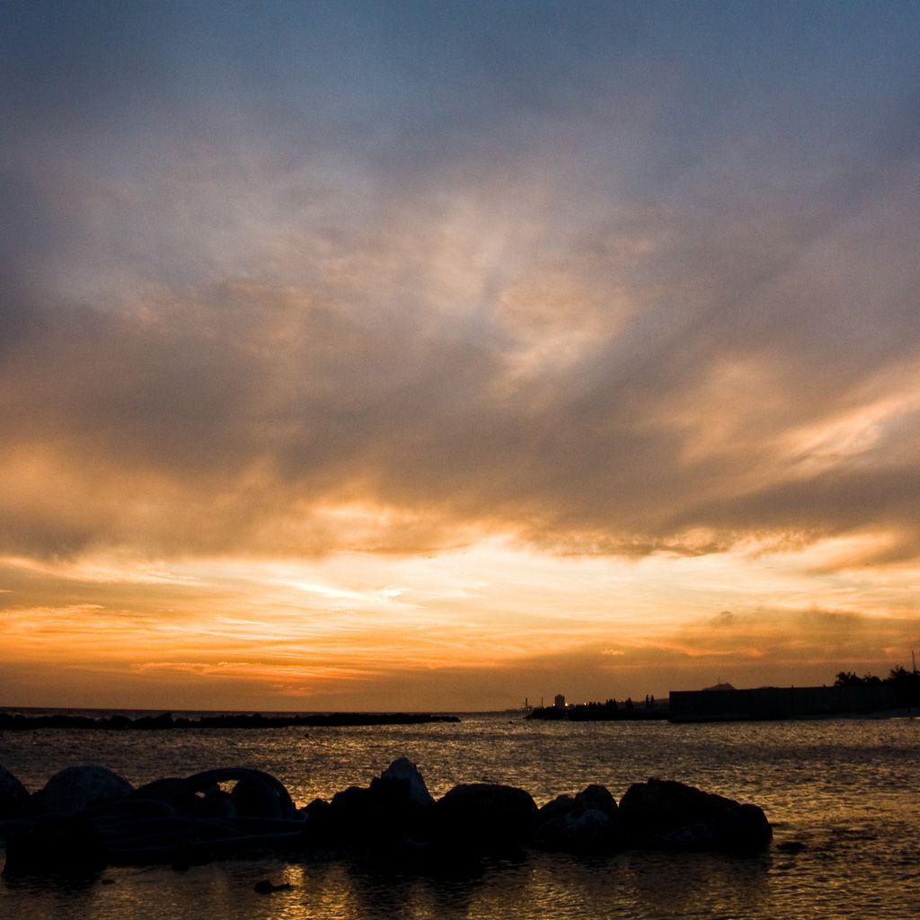 1024x1024 Wallpaper: iPad Sunset Wallpaper for windows Desktop Background,. iPad Sunset Picture, Photo