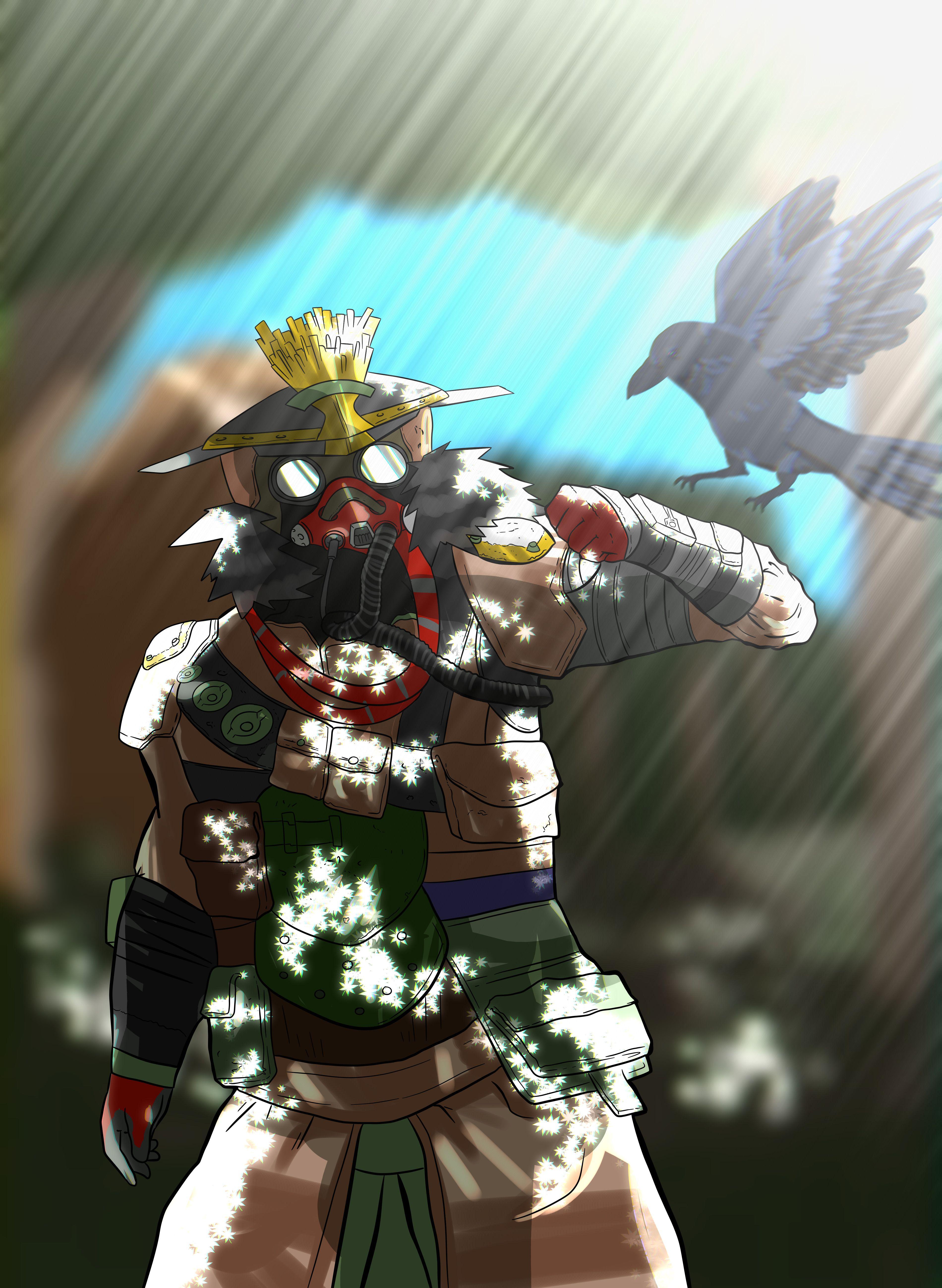 3800x5194 Bloodhound Apex Wallpaper