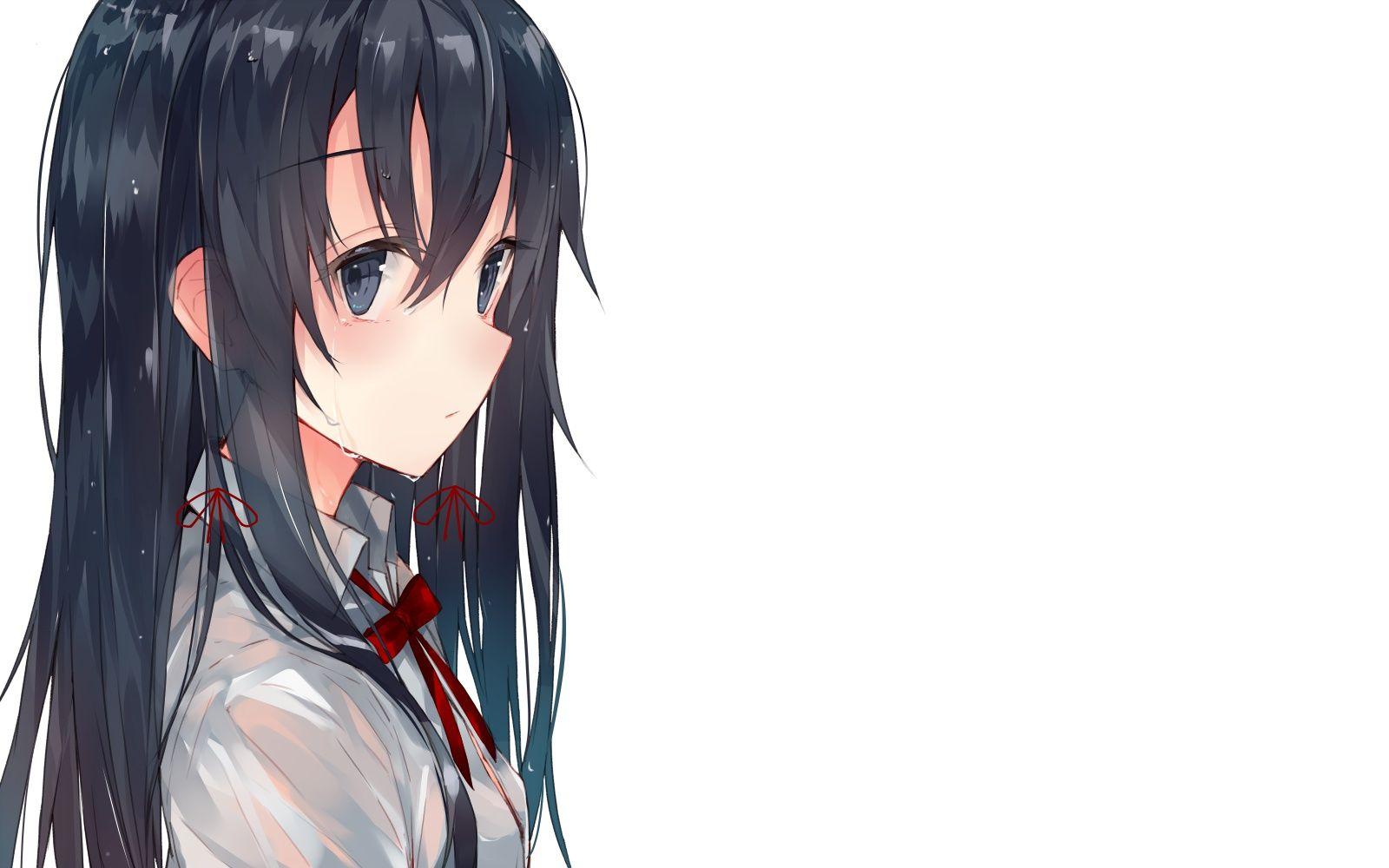1600x1000 Wallpaper School Uniform, Oregairu, Yukinoshita Yukino