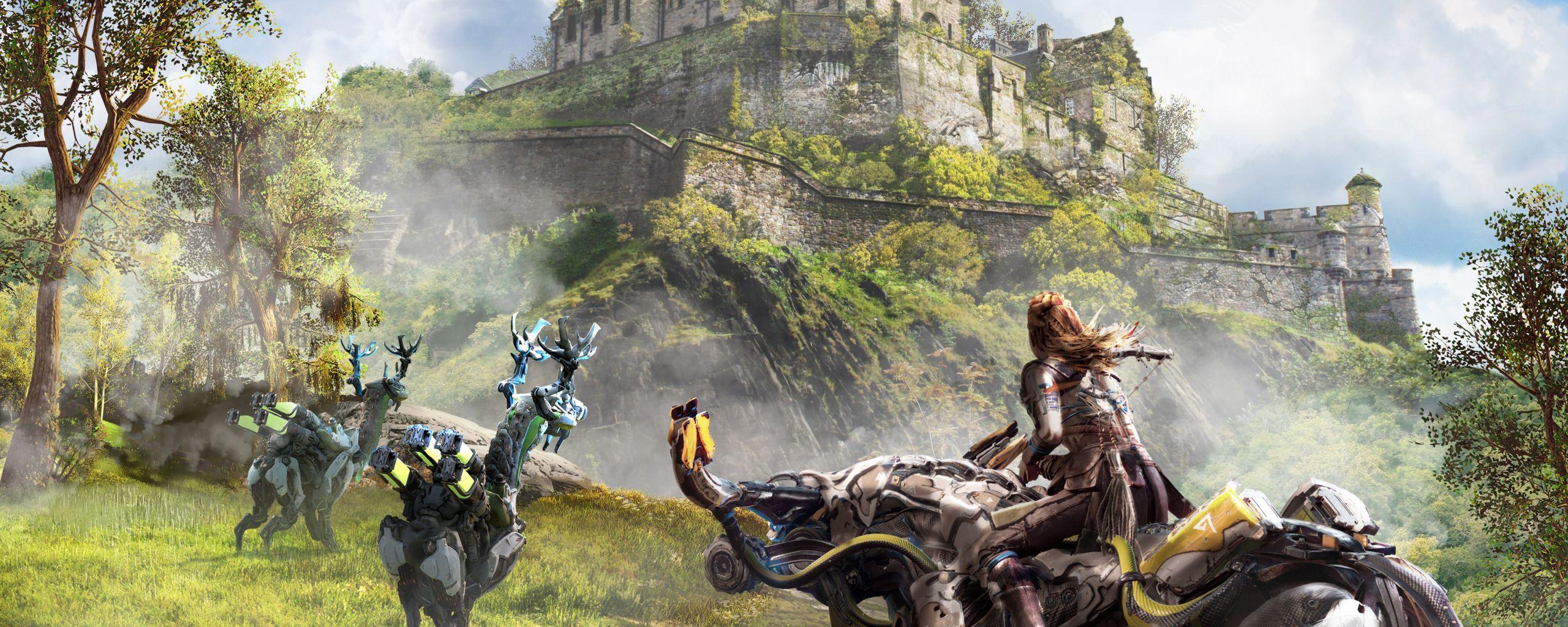 2560x1024 Desktop Wallpaper Horizon Zero Dawn Video Game, Edinburgh, 4k, HD Image, Picture, Background, U3q8tm