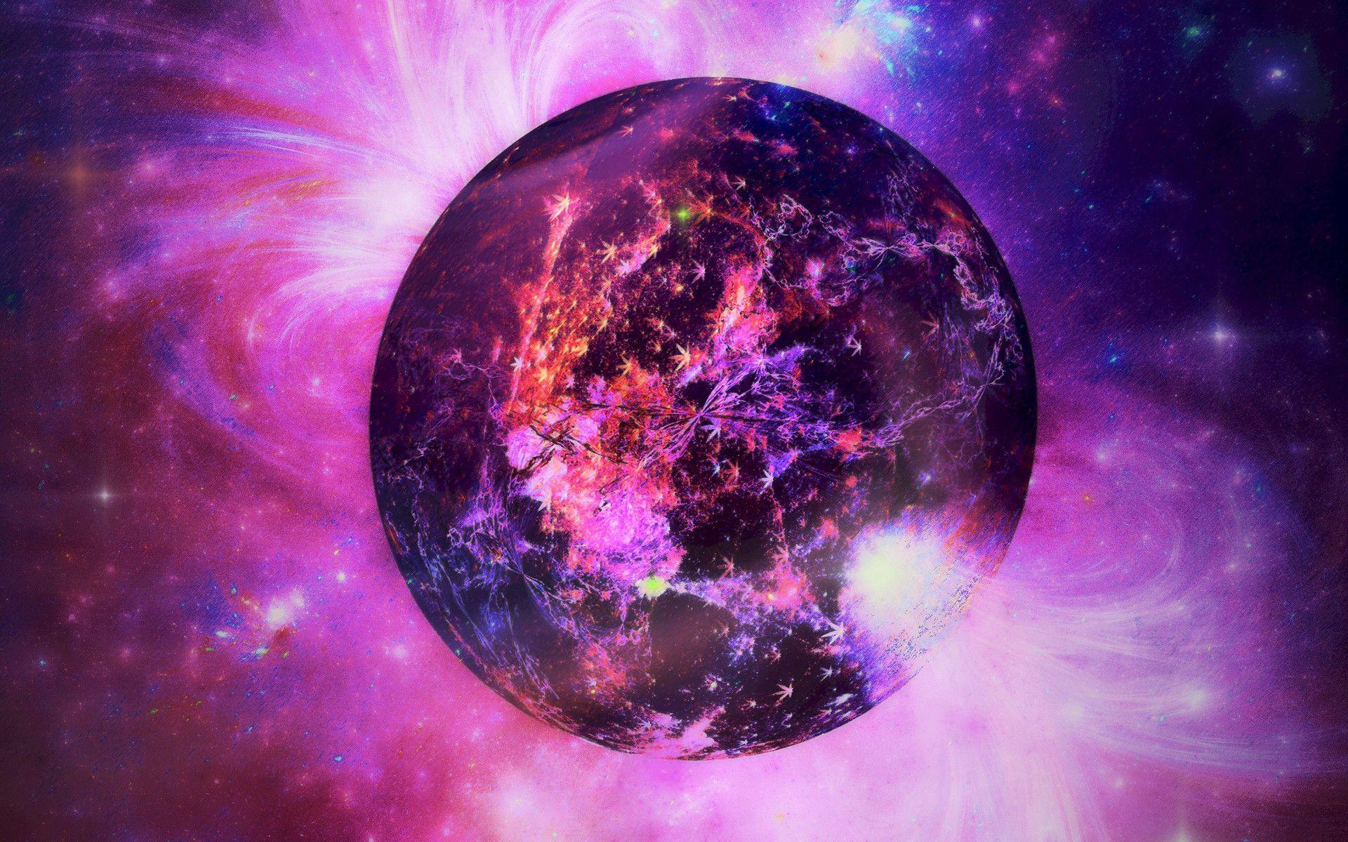 1920x1200 Colorful Planet Wallpaper