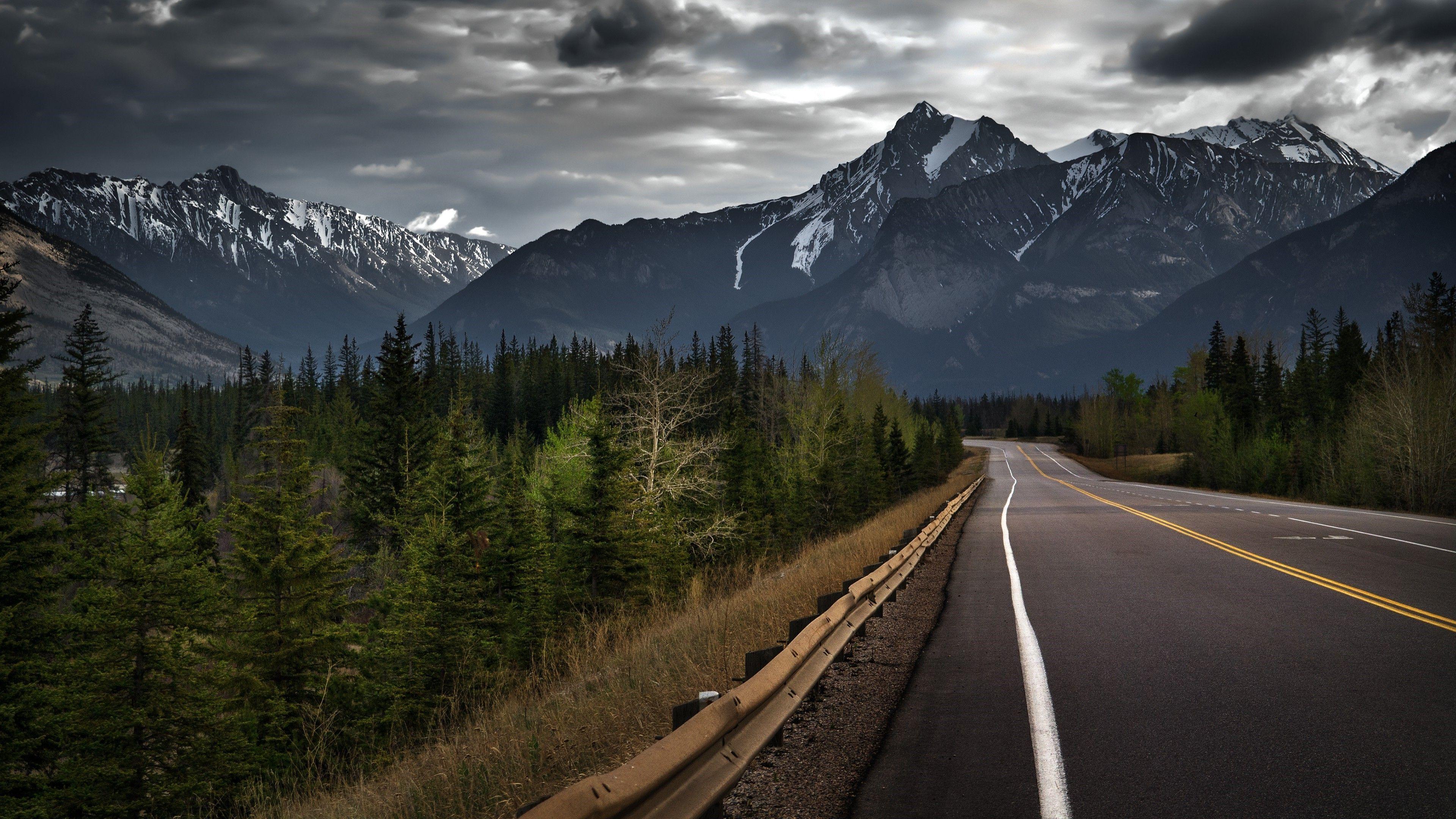 4k Mountain Road Wallpapers Top Free 4k Mountain Road Backgrounds
