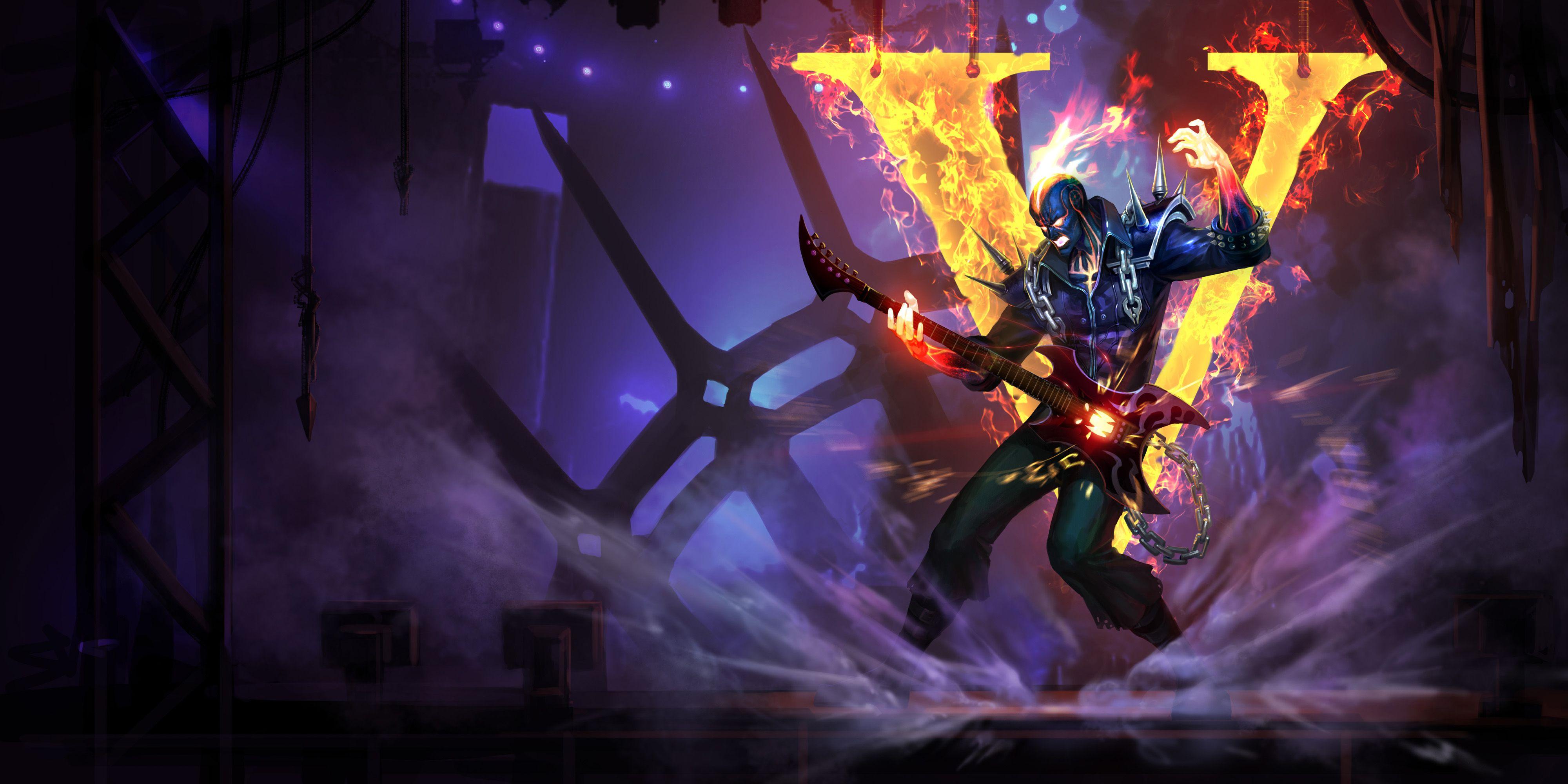 4000x2000 League Of Legends Wallpaper