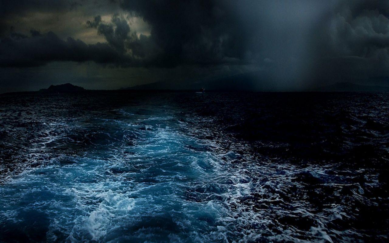 1280x800 dark storm clouds wallpaper beach, Cloud wallpaper, Nature water