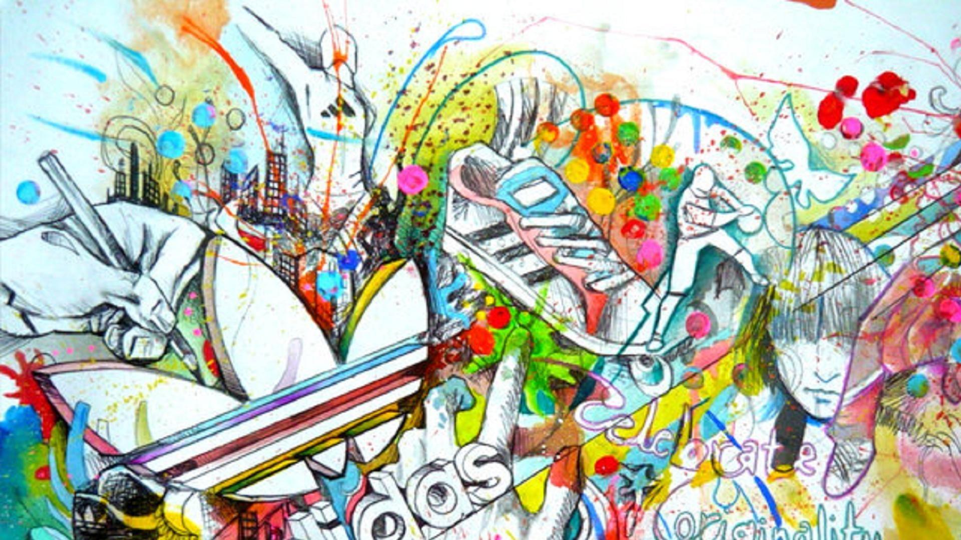 Clásico extraterrestre la carretera Adidas Graffiti Wallpapers - Top Free Adidas Graffiti Backgrounds -  WallpaperAccess