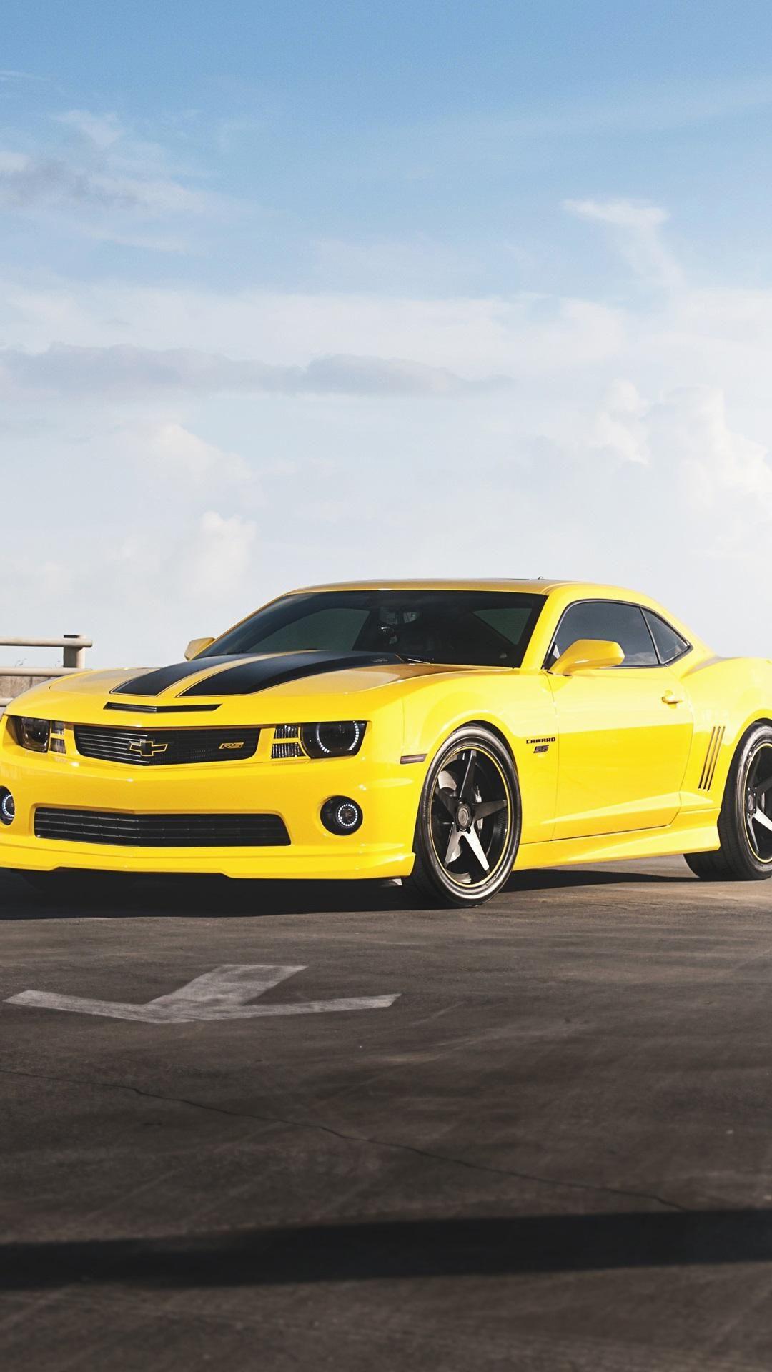 1080x1920 Yellow Car Android Wallpaper HD Wallpaper Free. Car iphone wallpaper, Chevrolet camaro, Car wallpaper