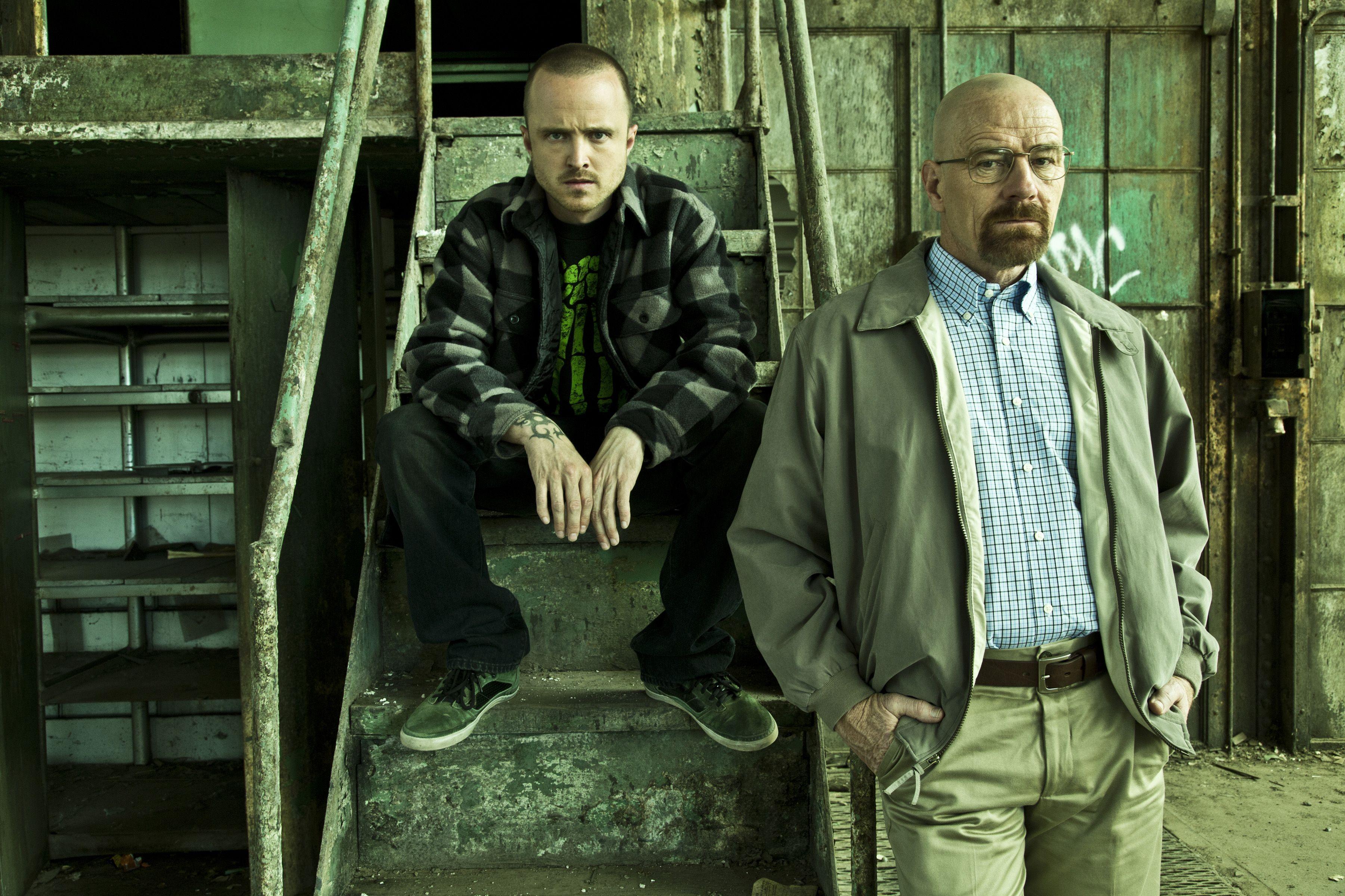 3600x2400 Aaron Paul Breaking Bad Bryan Cranston Jesse Pinkman Walter White Wallpaper:3600x2400