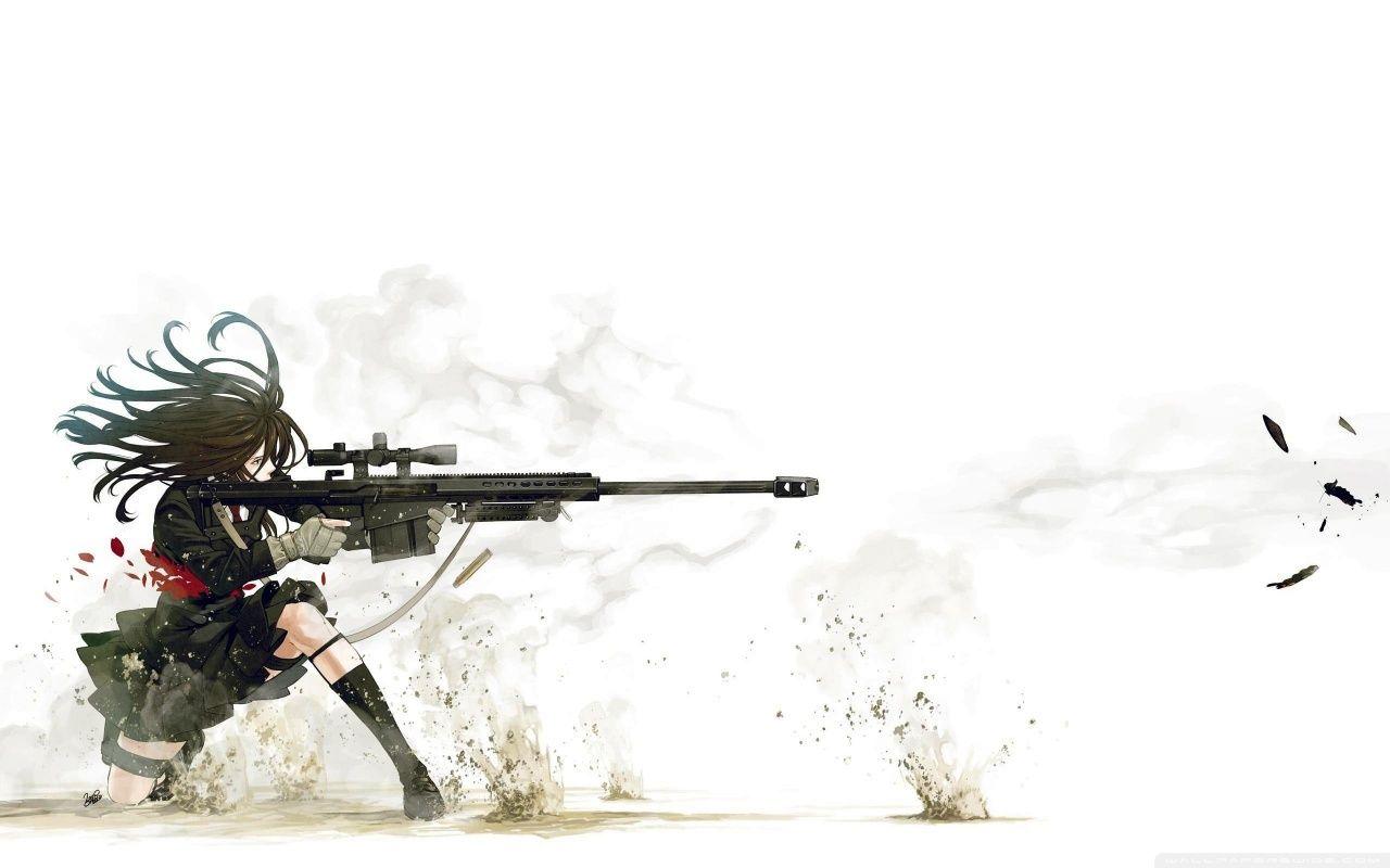 1280x800 Anime Sniper ❤ 4K HD Desktop Wallpaper for 4K Ultra HD TV • Tablet