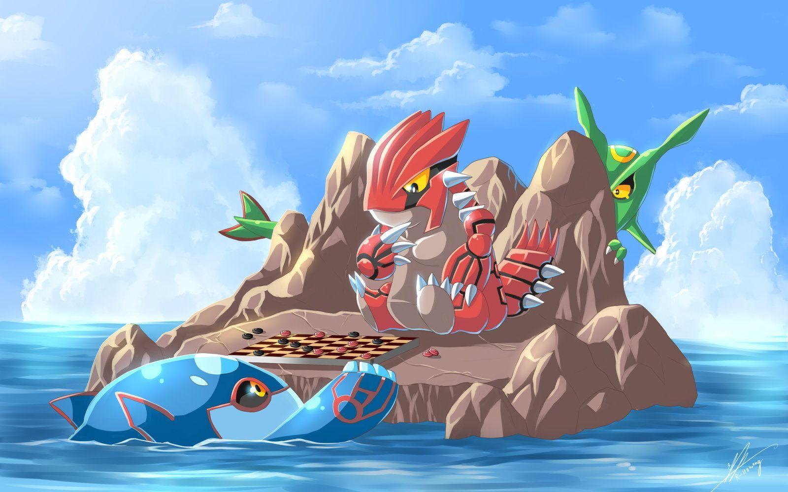 1600x1000 Groudon vs Kyogre!!. Pokemon picture, Cute pokemon wallpaper, Pokemon fan art