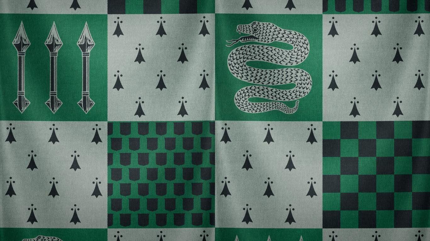 1366x768 Slytherin Harry Potter Laptop Wallpaper