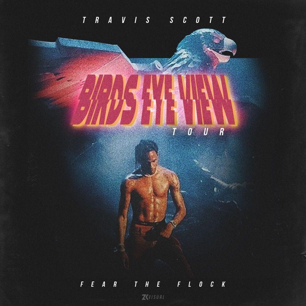1000x1000 Poster I designed for Travis Scott's Birds Eye View tour #travisscottwallpaper Poster I designed for Travis. Travis scott album, Travis scott, Travis scott birds