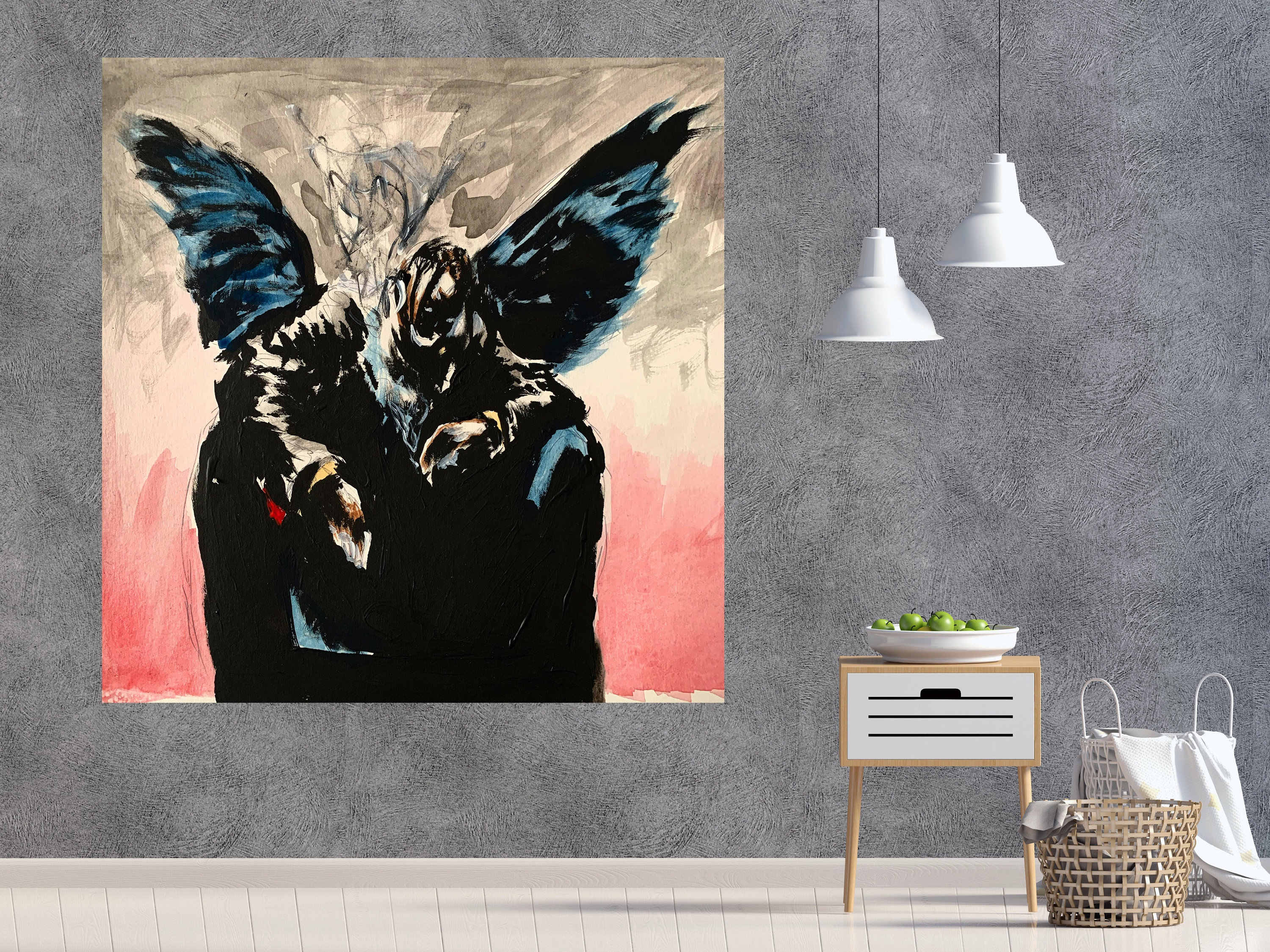 3000x2250 Travis Scott Birds in the Trap Sing McKnight Poster Album Cover Music Art Picture for Living Room Home Decor Office decorations. Painting & Calligraphy