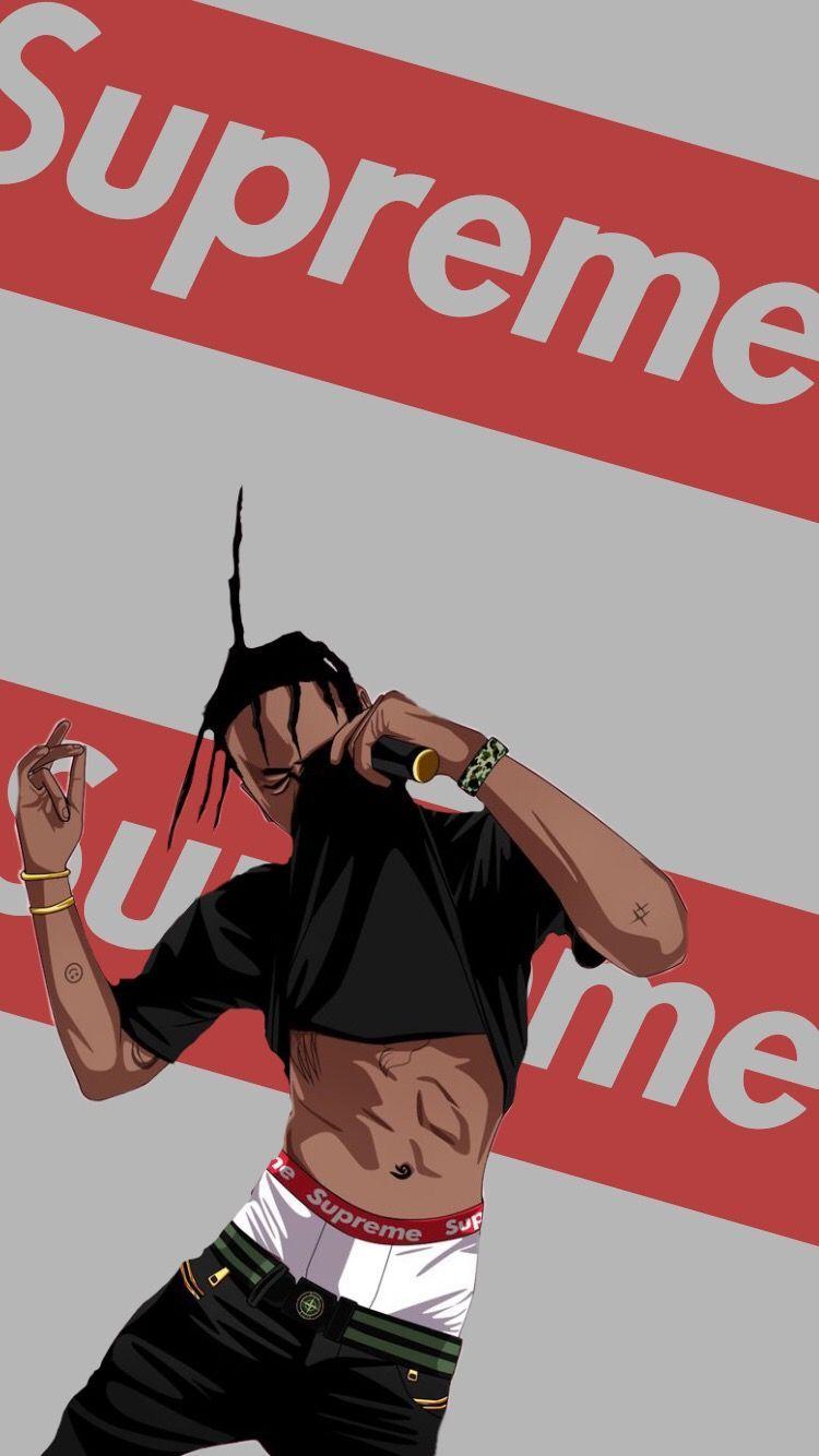 750x1334 Travis Scott supreme. Travis scott wallpaper, Travis scott, Supreme wallpaper
