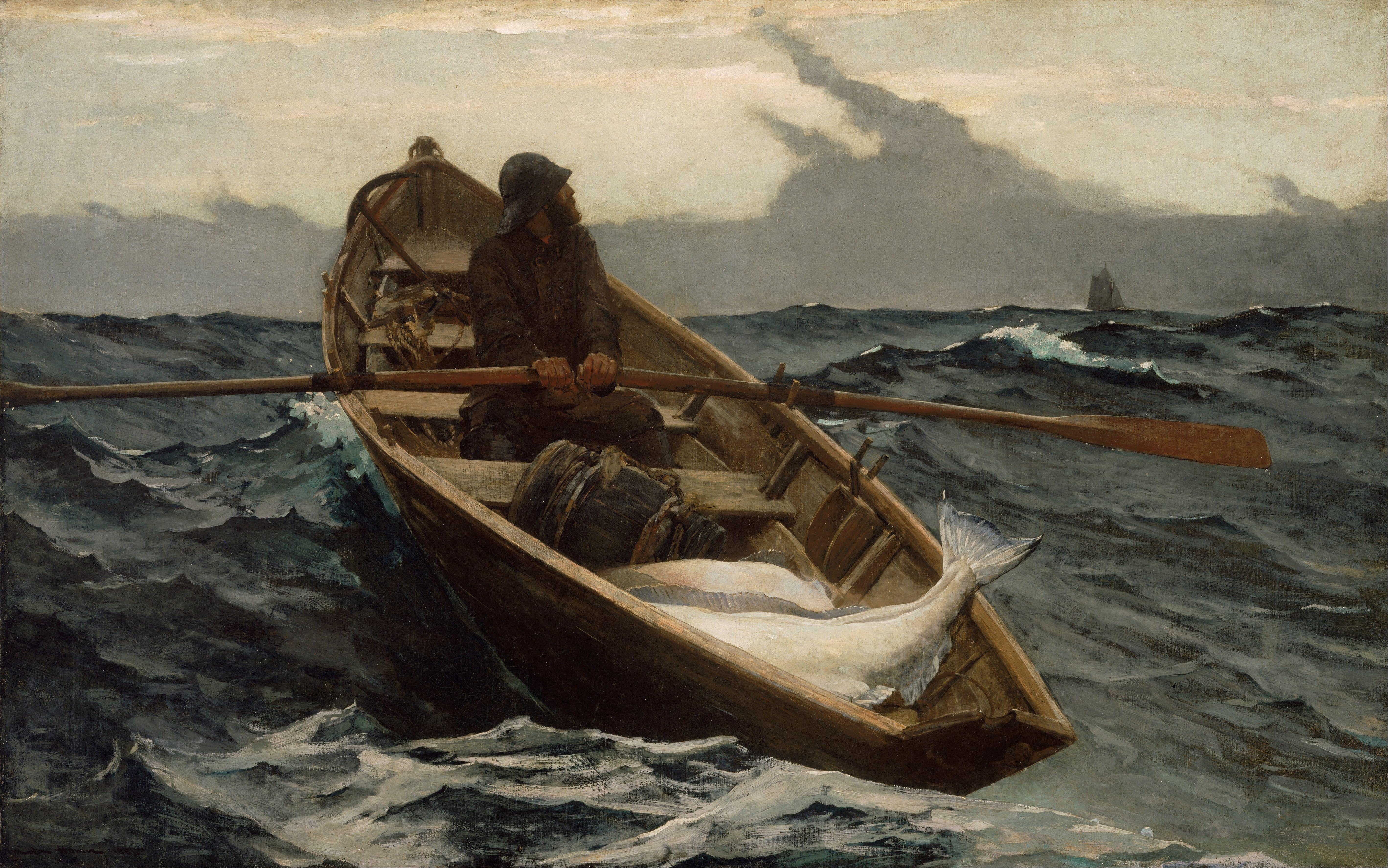 5675x3550 boat, Winslow Homer Wallpaper HD / Desktop and Mobile Background