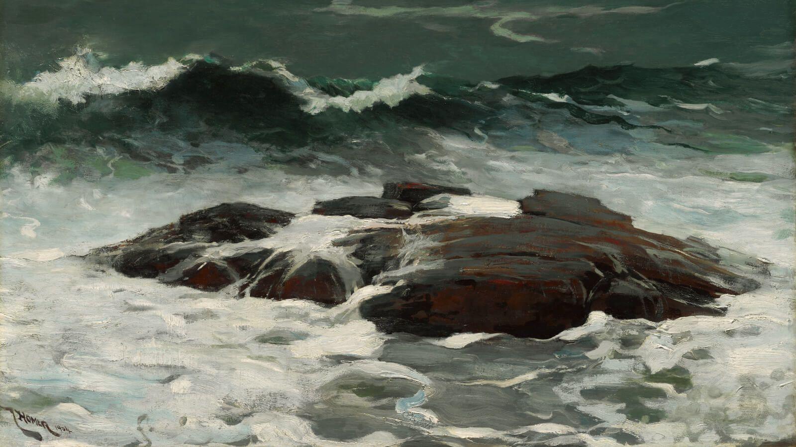 1600x900 Painting of the Week: Winslow Homer, Summer Squall