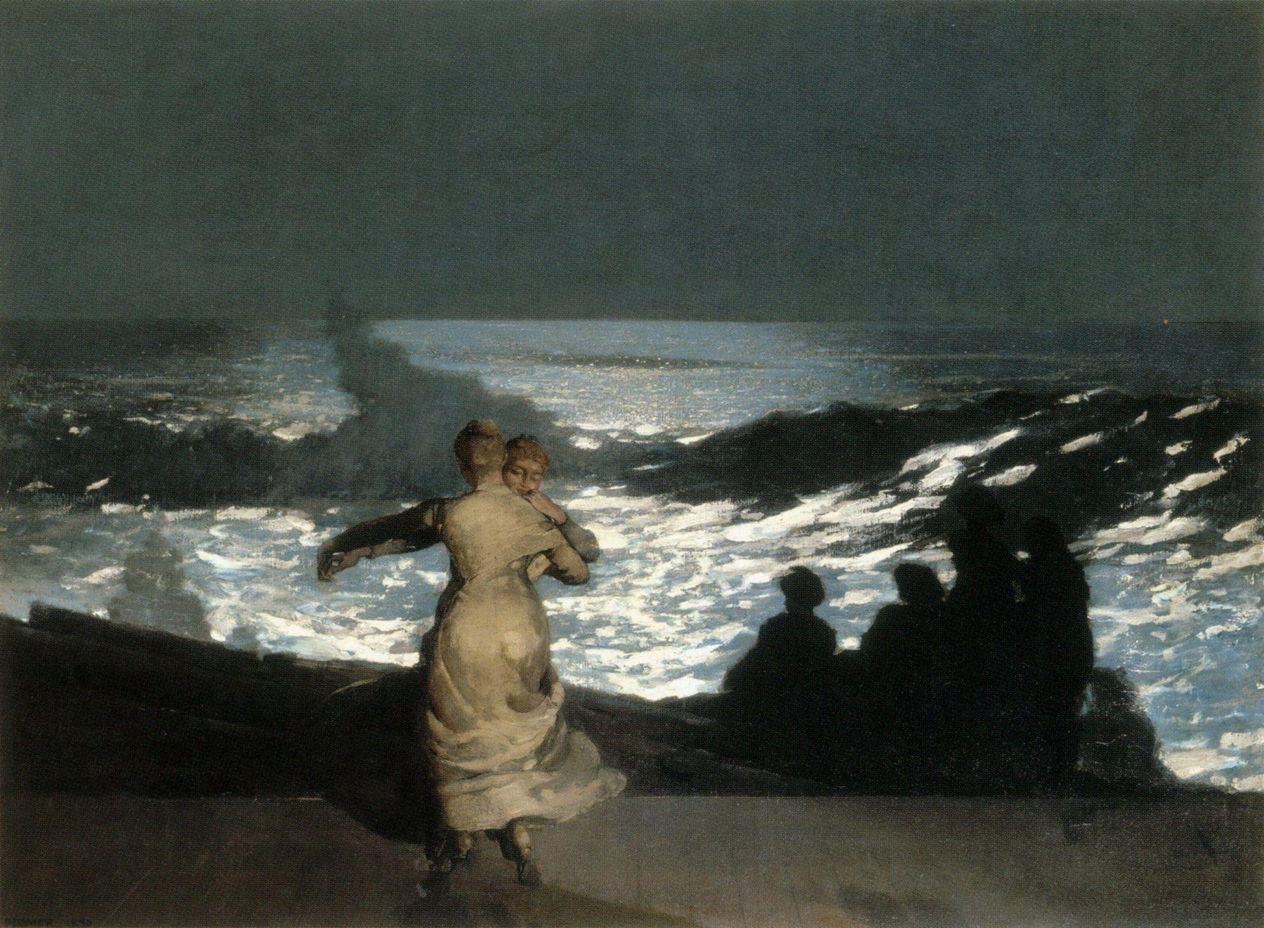 1800x1321 Winslow Homer Night