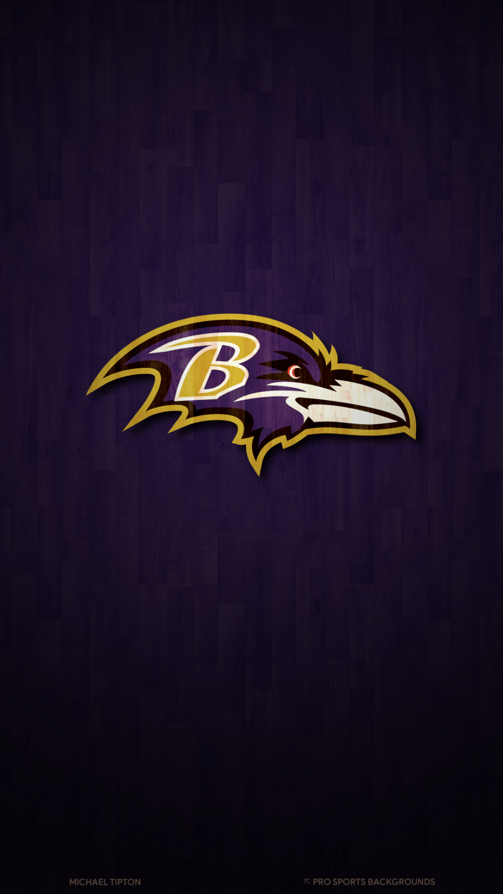 2020-2021 Baltimore Ravens Lock Screen Schedule for iPhone 6-7-8 Plus