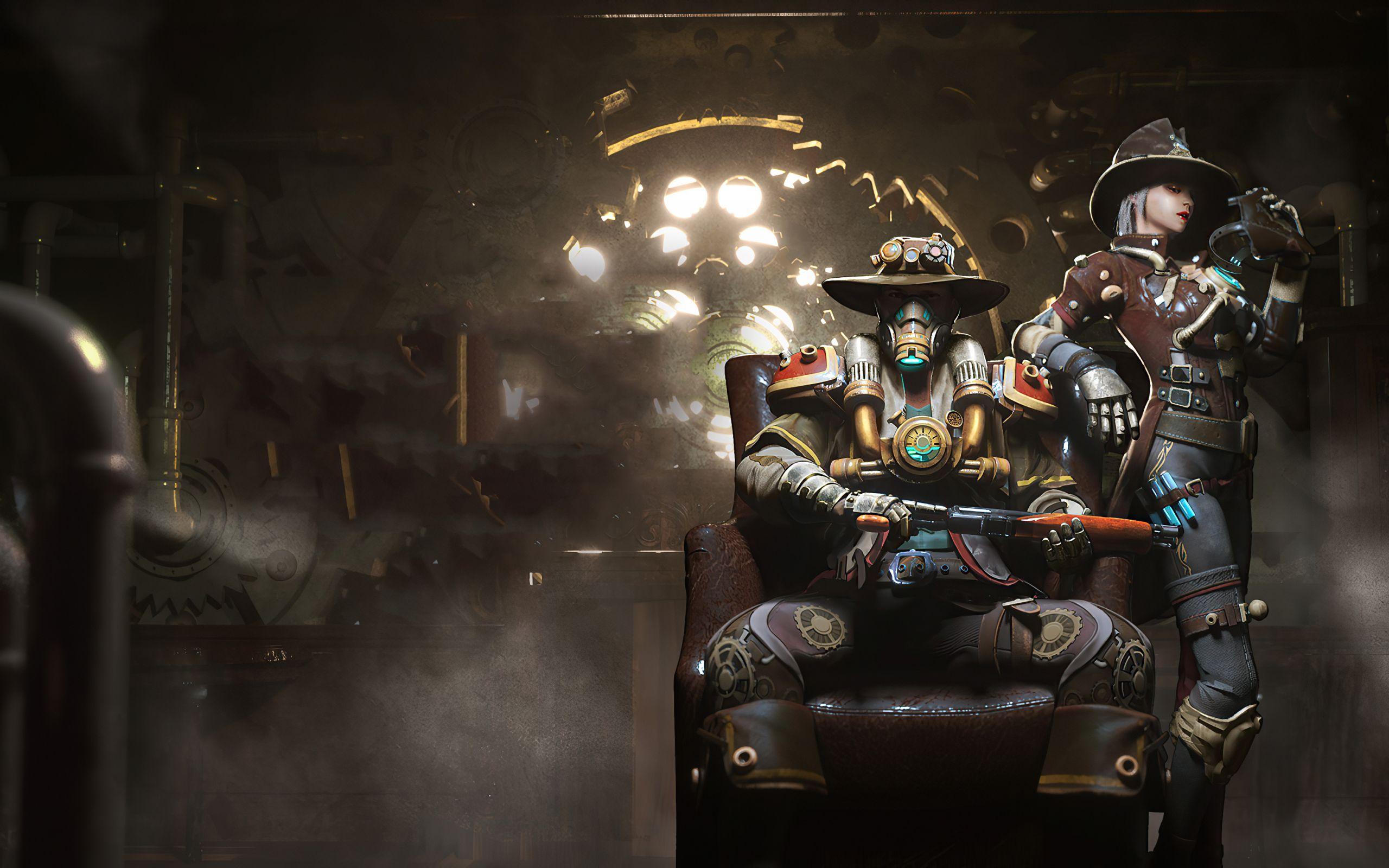 2560x1600 Desktop Wallpaper Steampunk Skin, Garena Free Fire, HD Image, Picture, Background, 89fab7