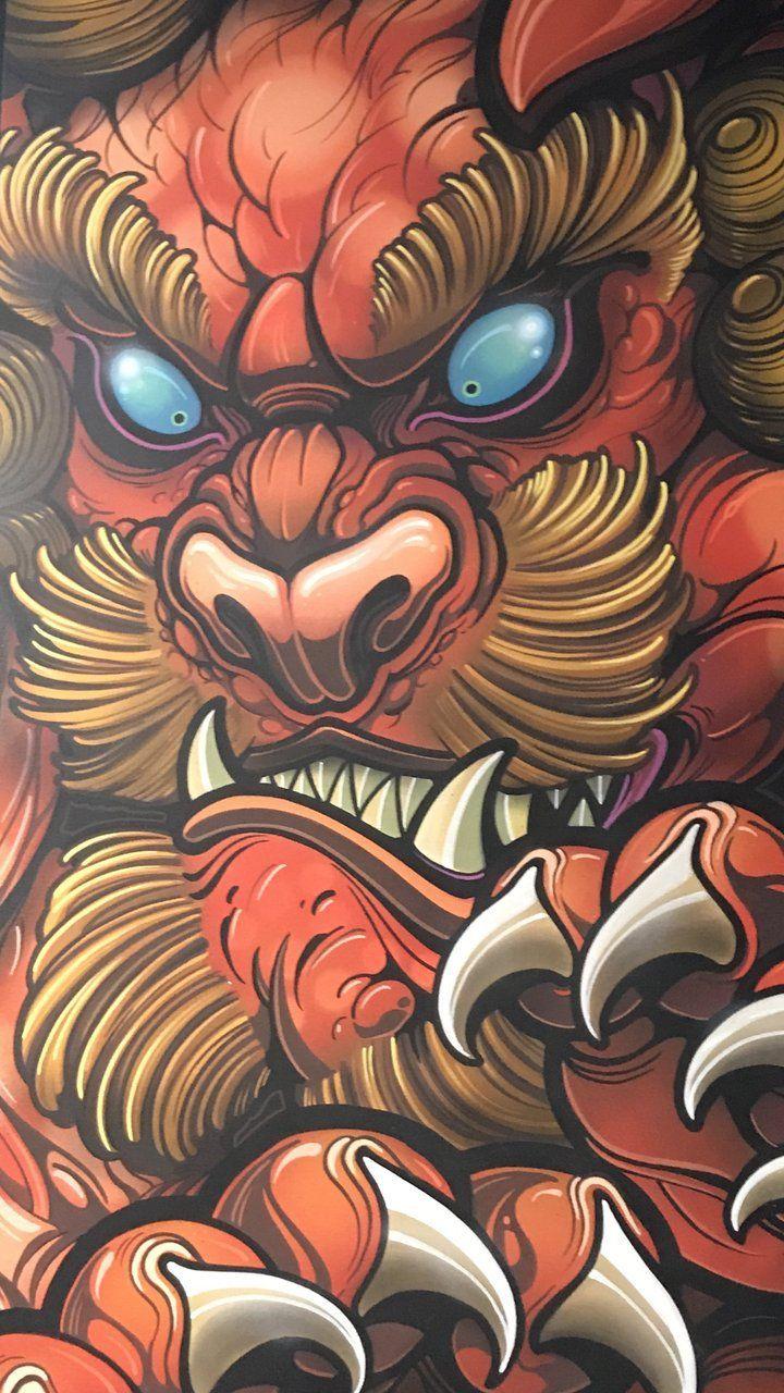 720x1280 Japan Tattoo Wallpaper HD
