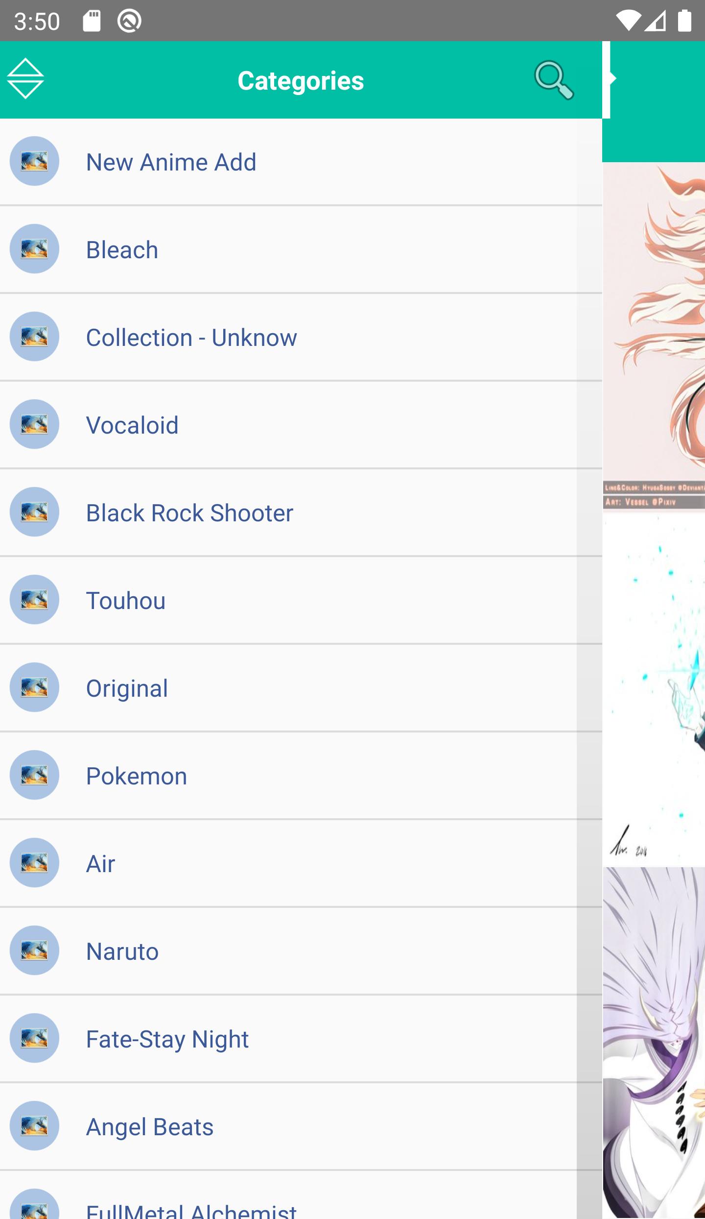 1440x2488 World Anime Wallpaper for Android