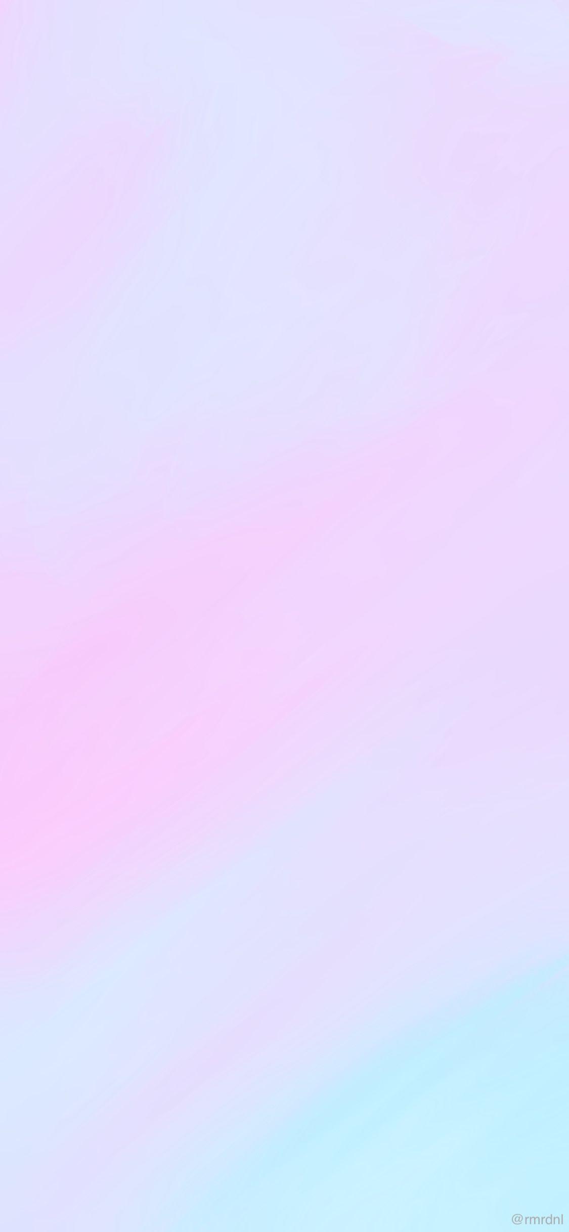 1125x2436 Cotton Candy Minimal Wallpaper for iPhone XR XS X & Android