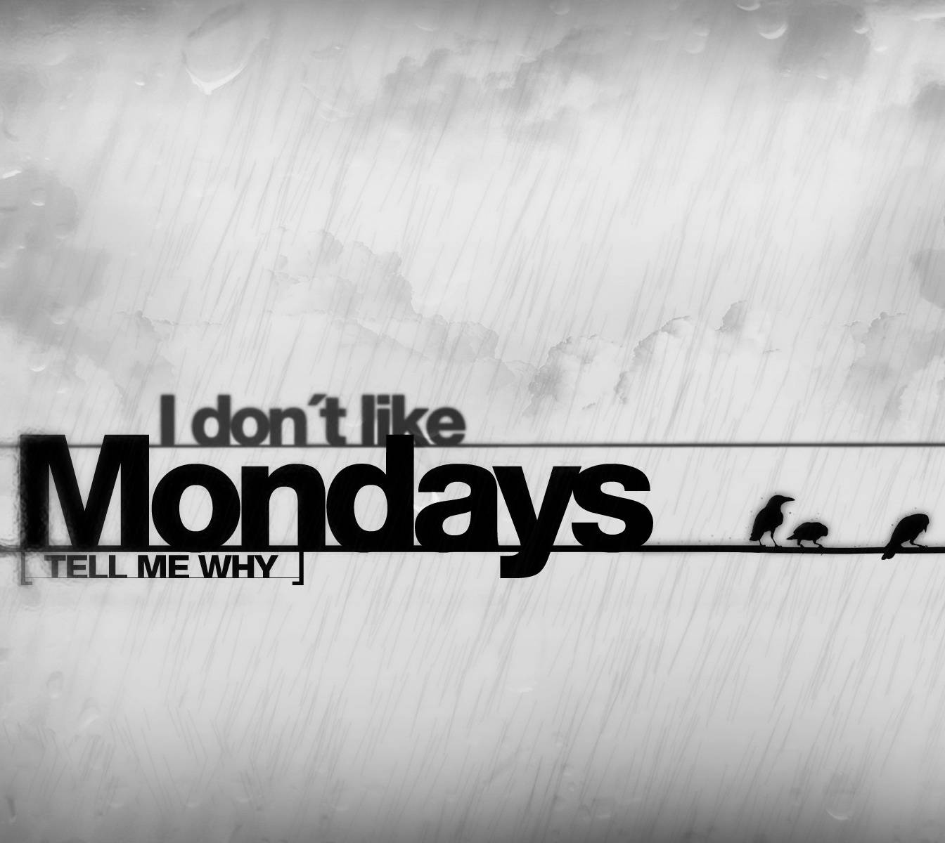 1344x1200 Mondays wallpaper