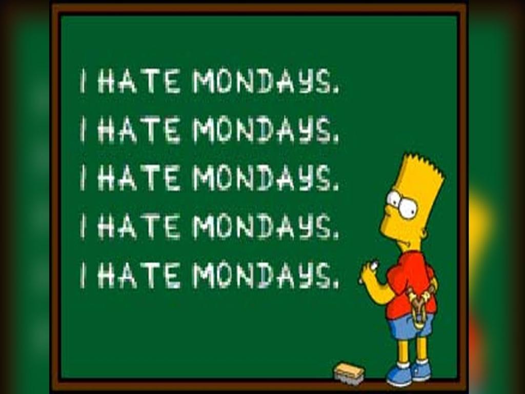 1024x768 I Hate Mondays Wallpaper