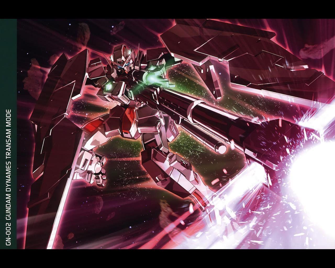 1280x1024 Gundam Dynames Wallpaper