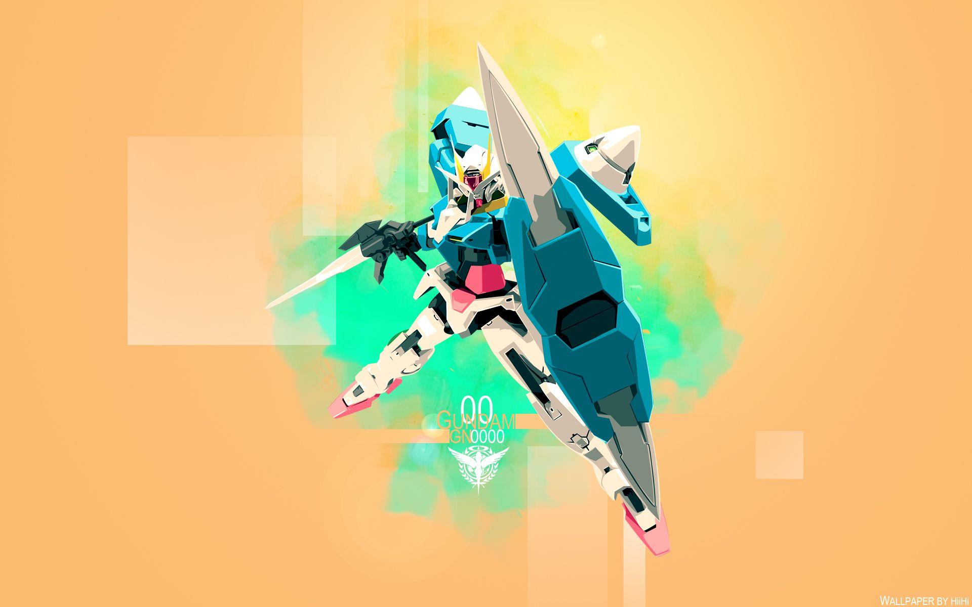 1920x1200 Wallpaper, gundam, dynames, retro, anime