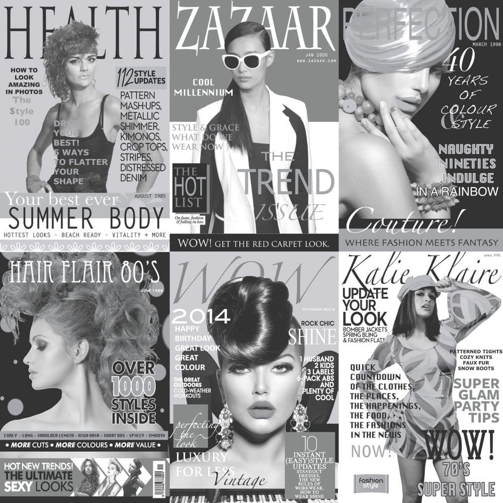 1000x1000 Years Of Fashion Wallpaper Black And White And White Fashion Magazine HD Wallpaper