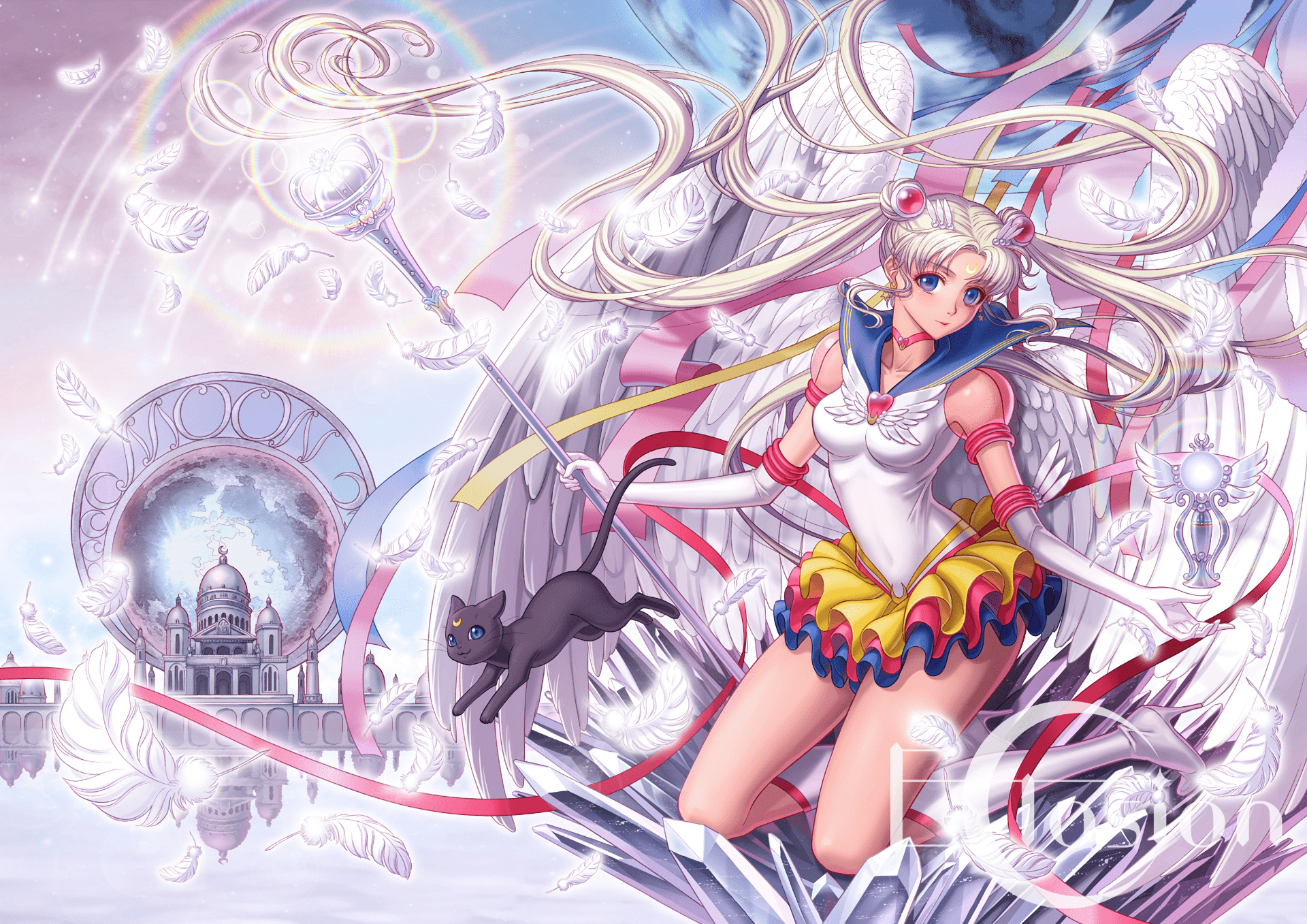 1920x1357 Imagenes De Sailor Moon 3D .