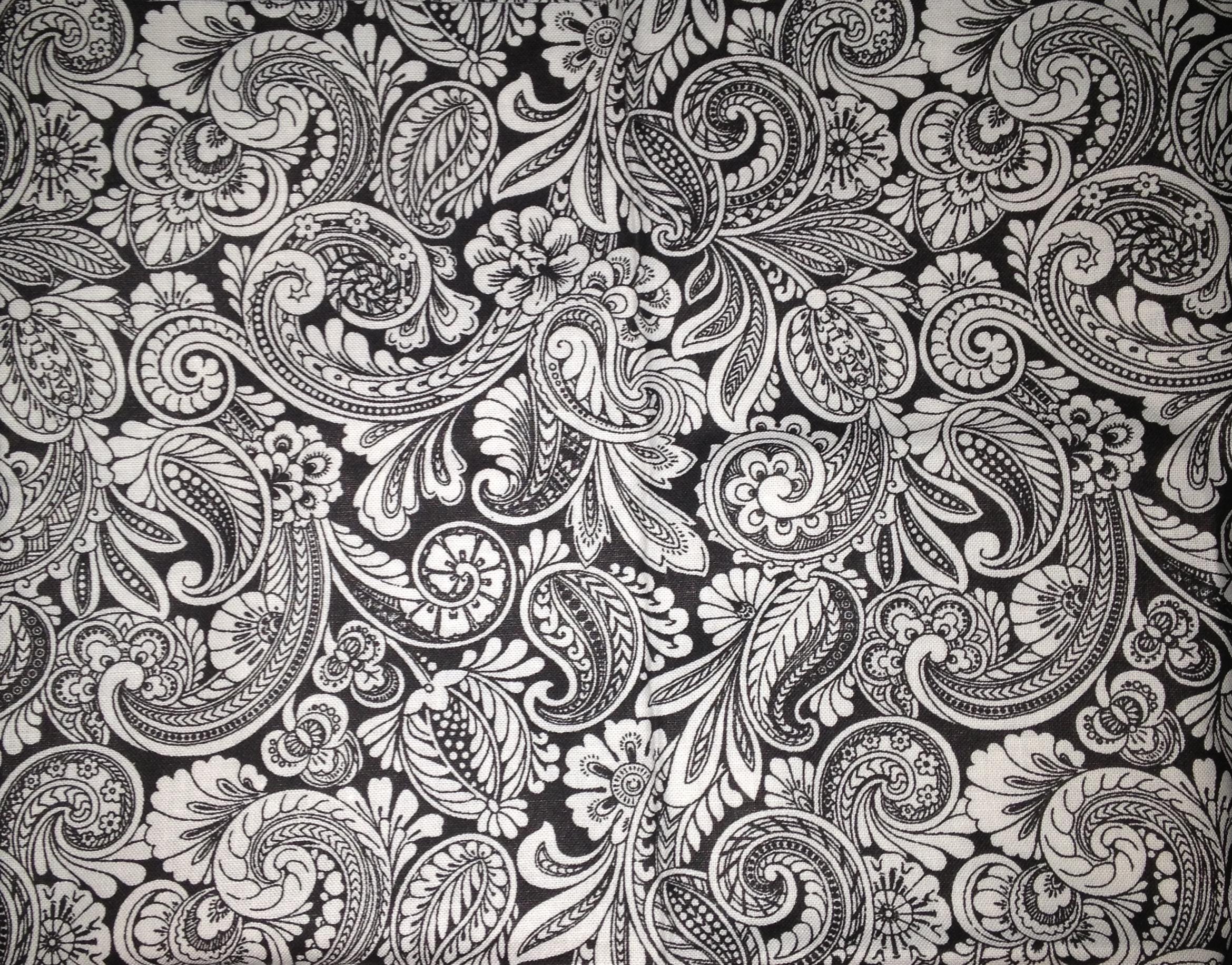 2339x1833 White Paisley Wallpaper