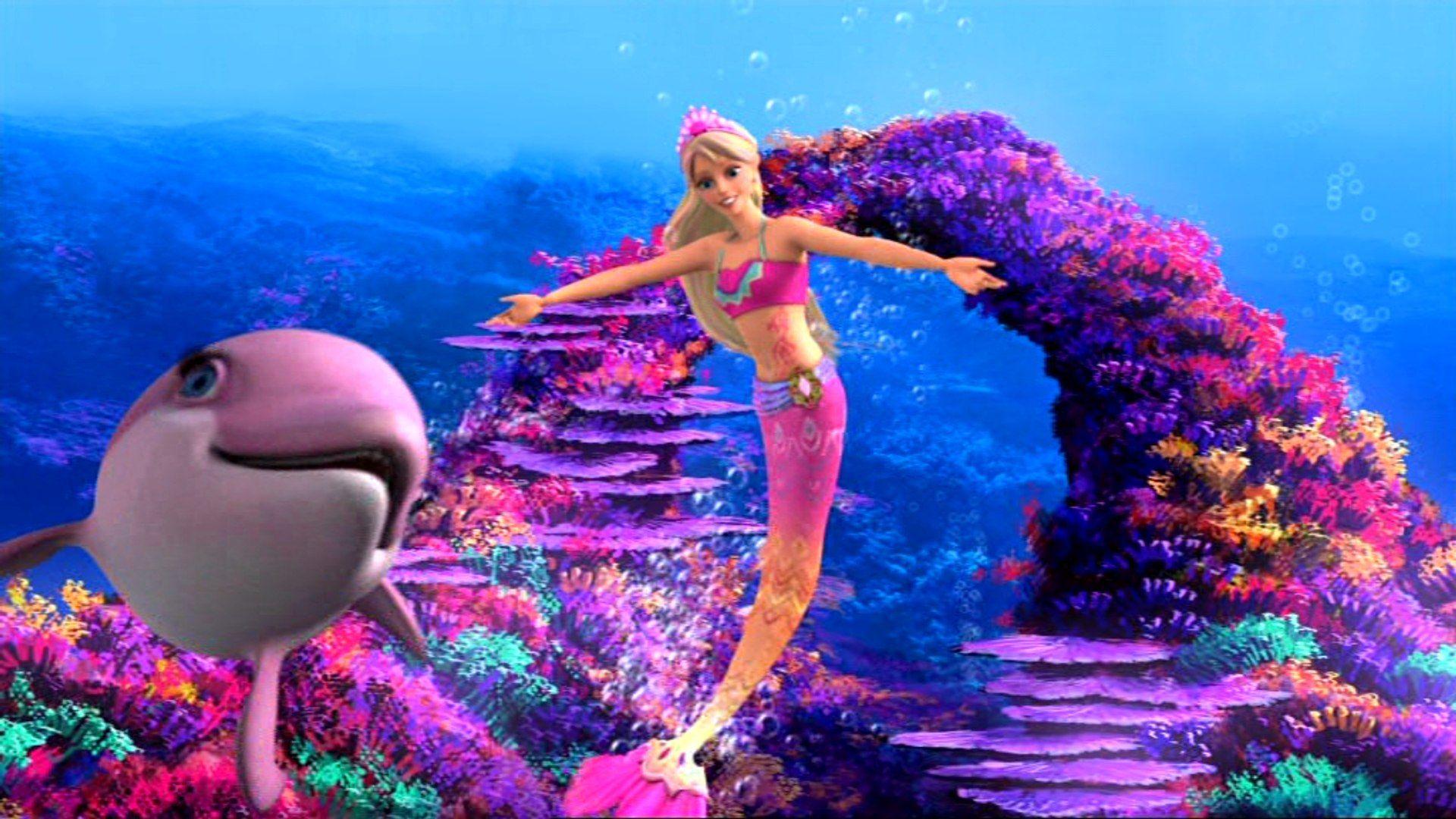 Barbie Mermaid Wallpapers Top Free Barbie Mermaid Backgrounds WallpaperAccess