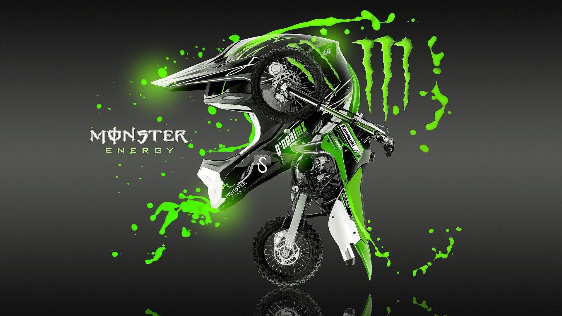 1920x1080 Monster Logo Wallpaper background picture