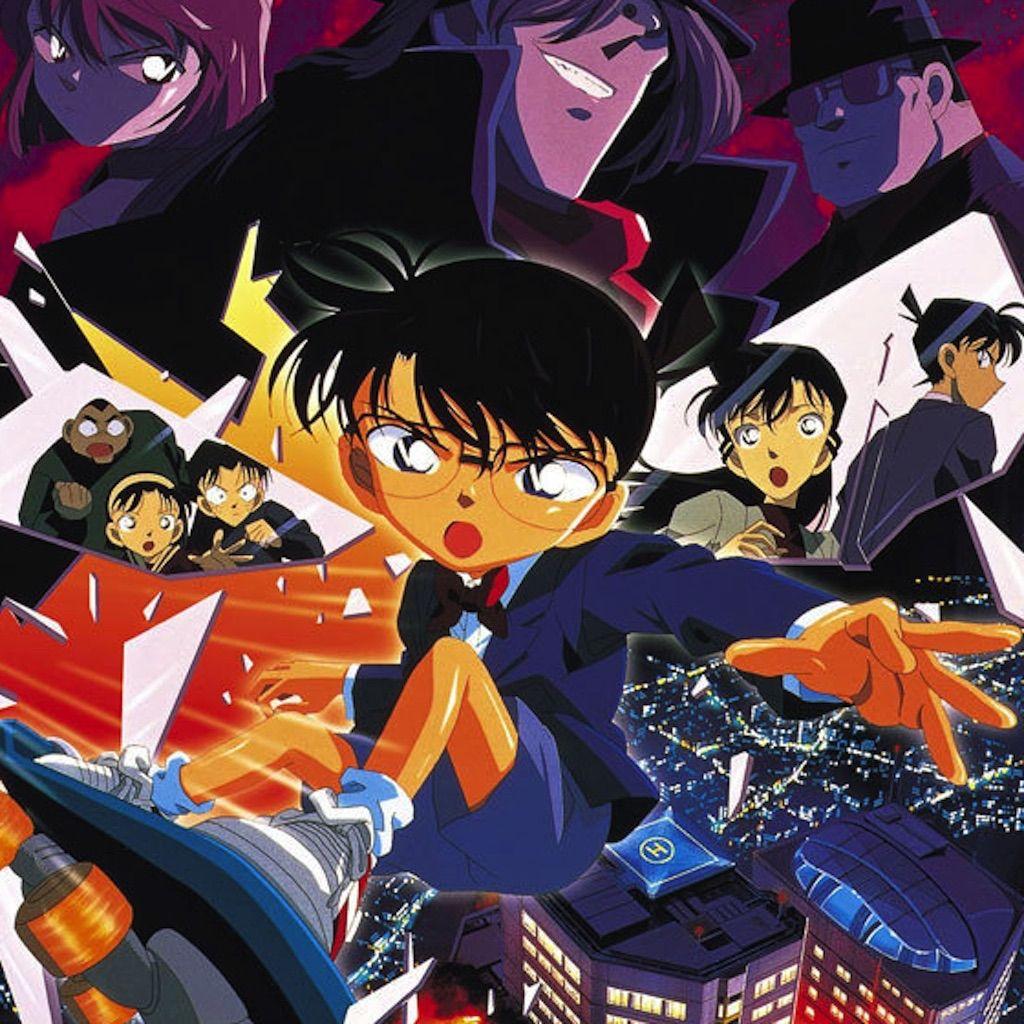 1024x1024 Detective Conan Black Background