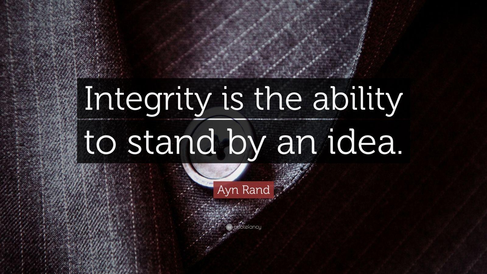 Integrity Wallpaper