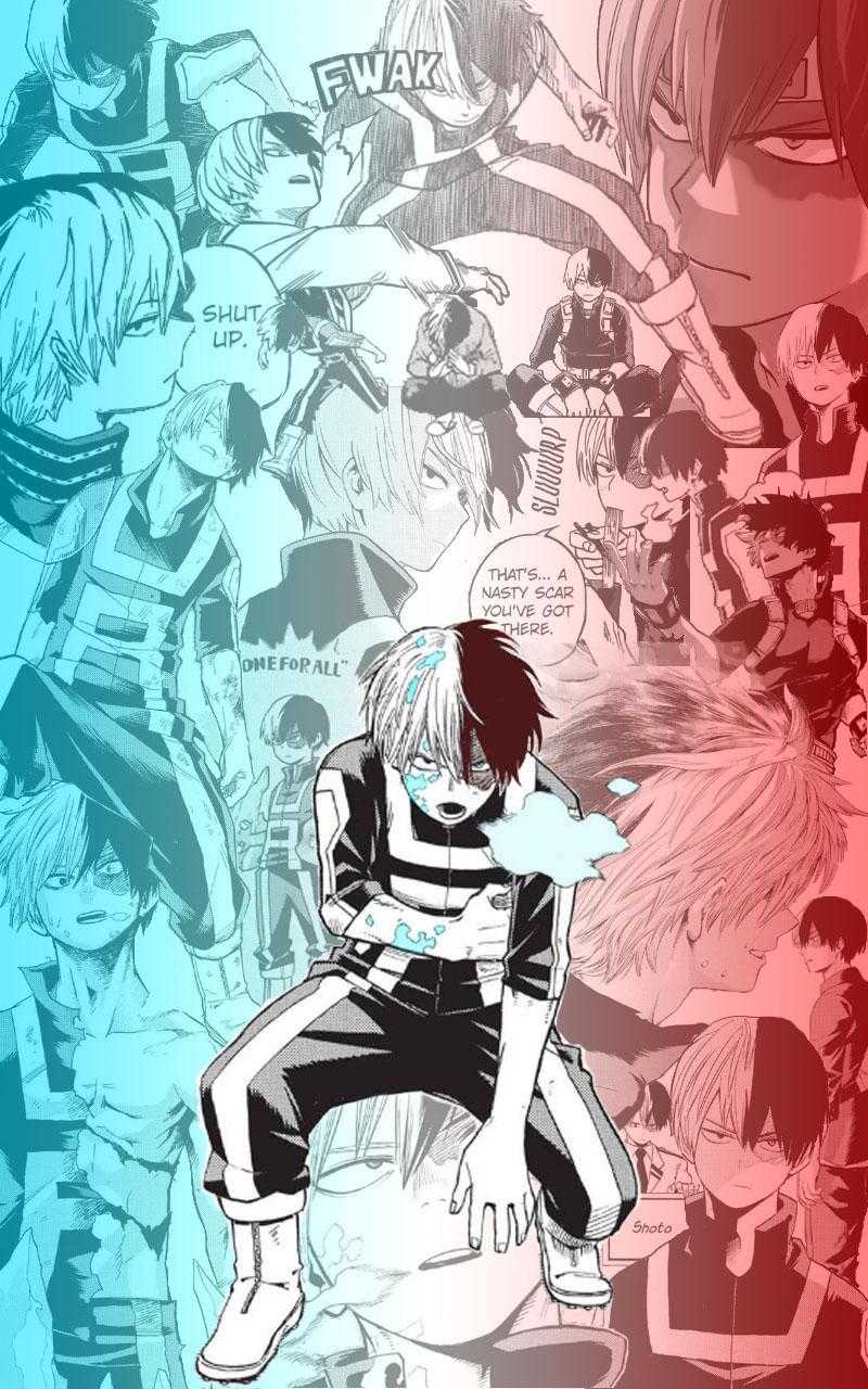 800x1280 Todoroki Wallpaper