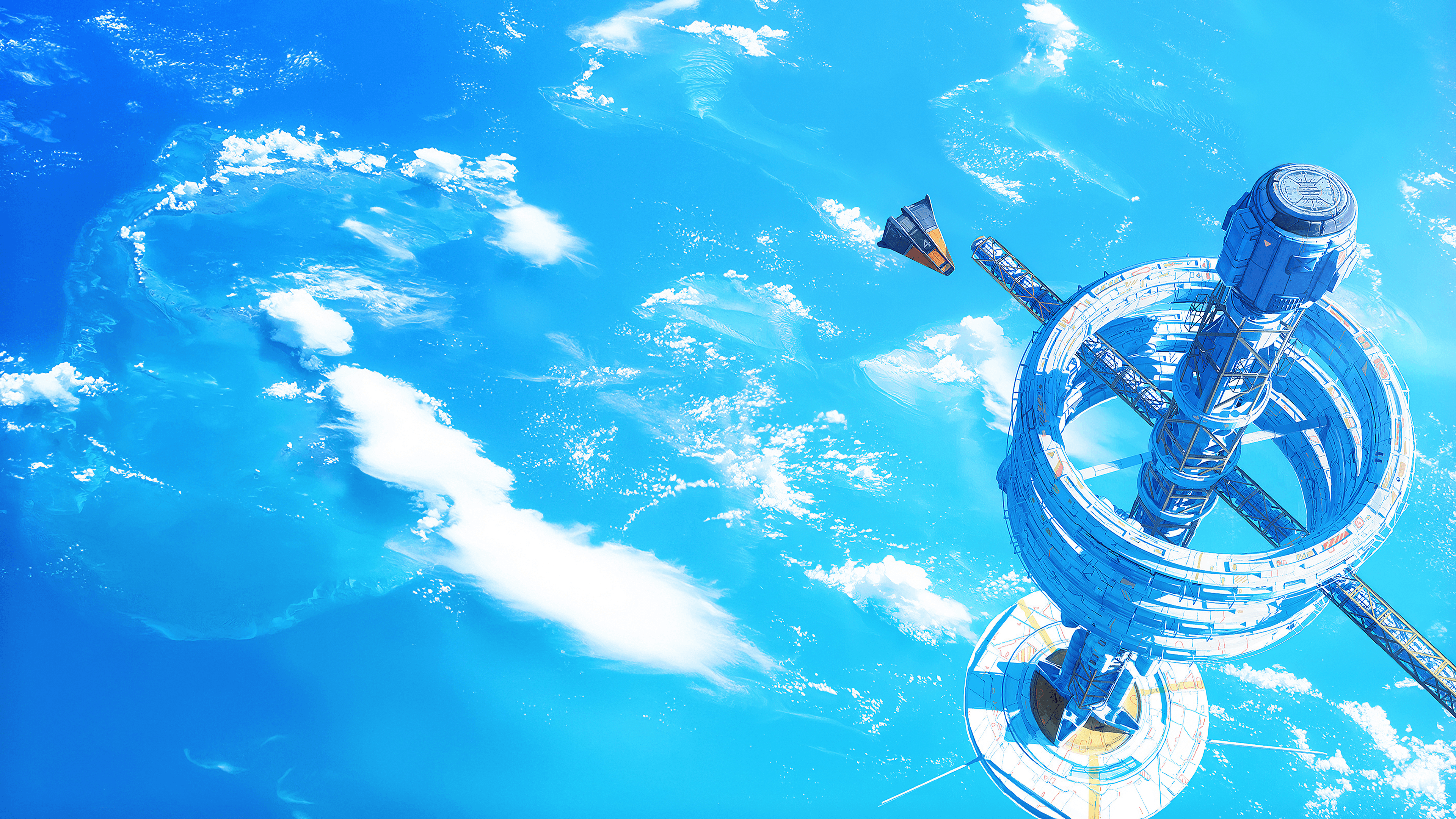 3840x2160 Singularity Station by Dofresh [3840×2160]
