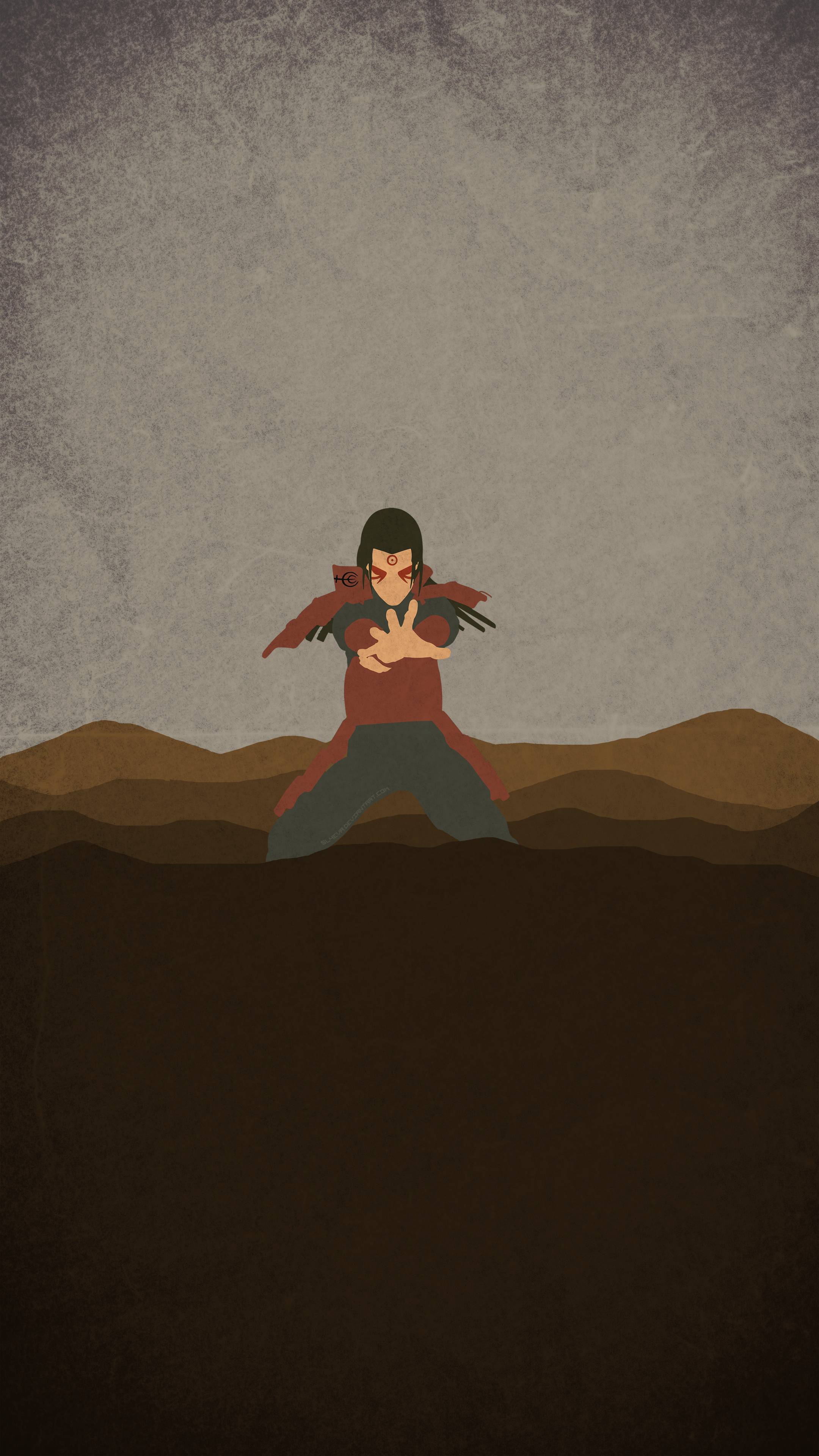 2160x3840 Naruto Materialistic wallpaper for all the Naruto fans out there