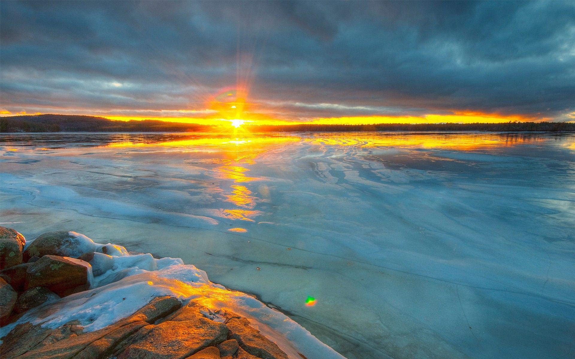 1920x1200 Ocean Beach Wallpaper