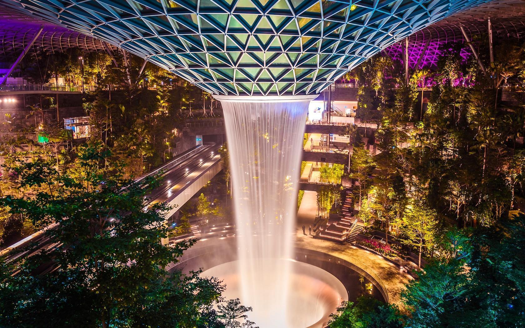 1680x1050 Singapore Airport Wallpaper