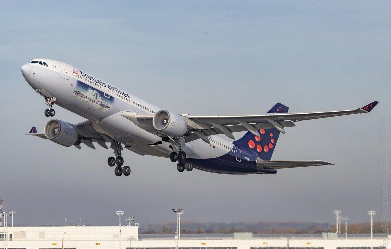 1332x850 Wallpaper The Rise, A Passenger Plane, Takes Off, Airbus A330 223 Image For Desktop, Section авиация