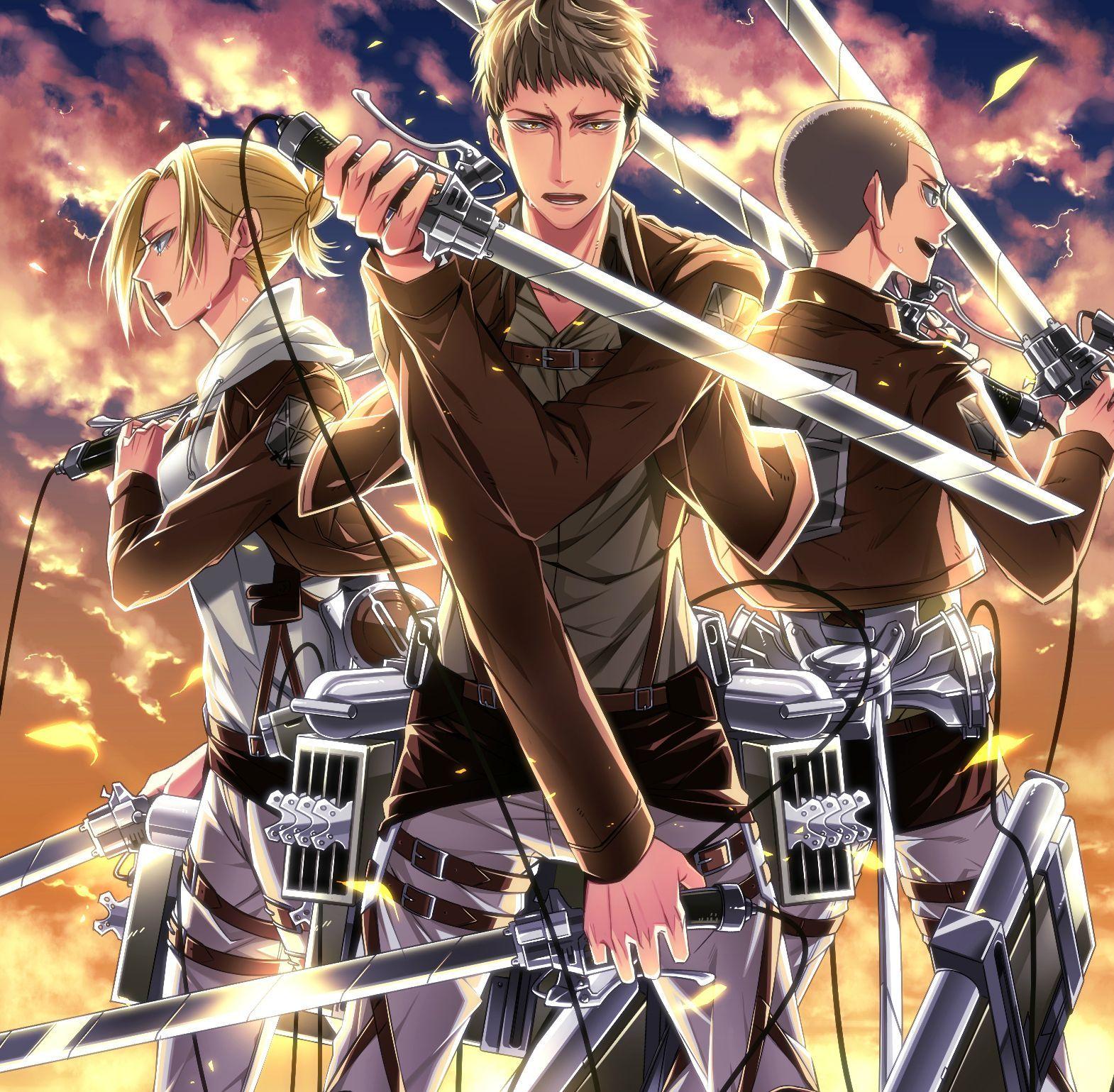 1570x1539 Best Attack on Titan Wallpaper HD (2020)