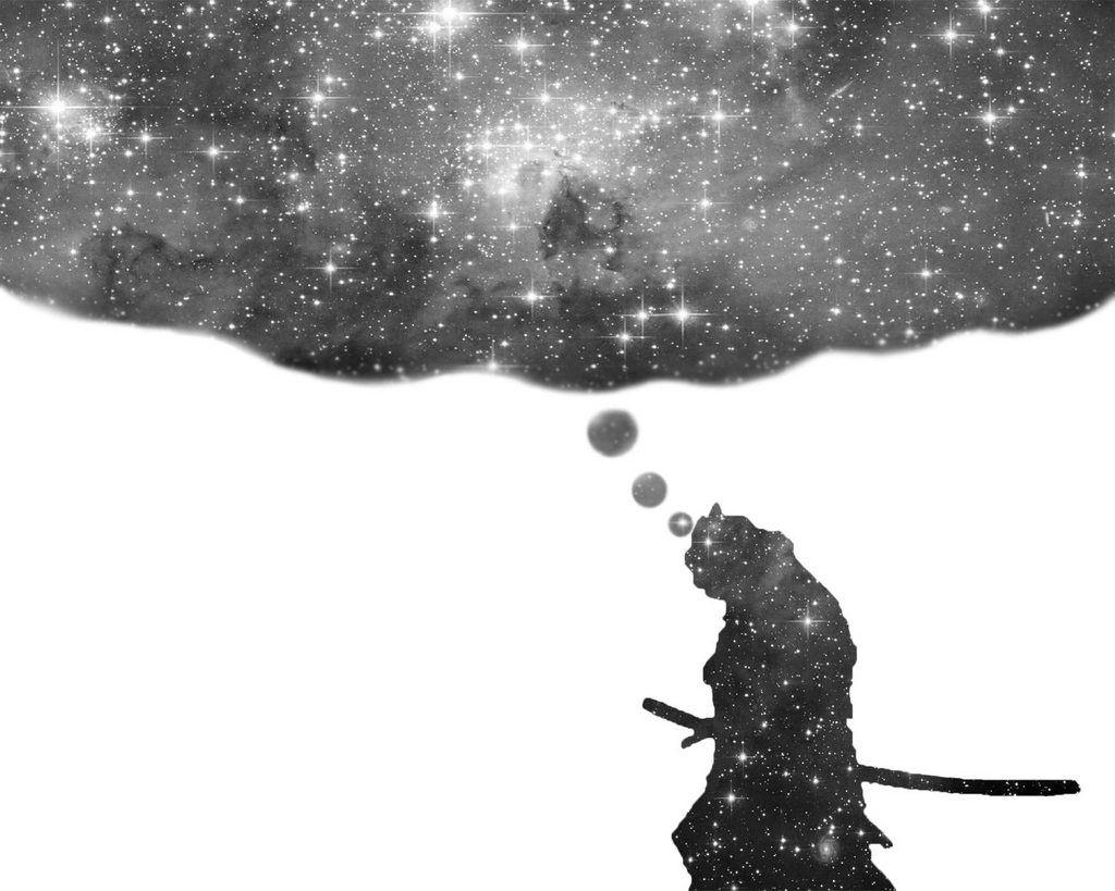 1024x819 I was inspired by an Imaginary Foundation wallpaper, so I made this samurai wallpaper. on Dynamic Picture