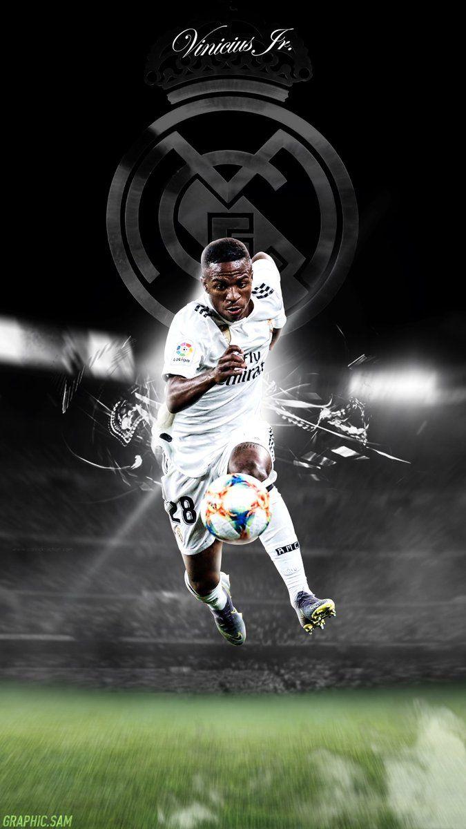675x1200 GraphicSam - #Vinicius Jr. Phone Wallpaper. Retweets greatly appreciated! #RealMadrid #HalaMadrid