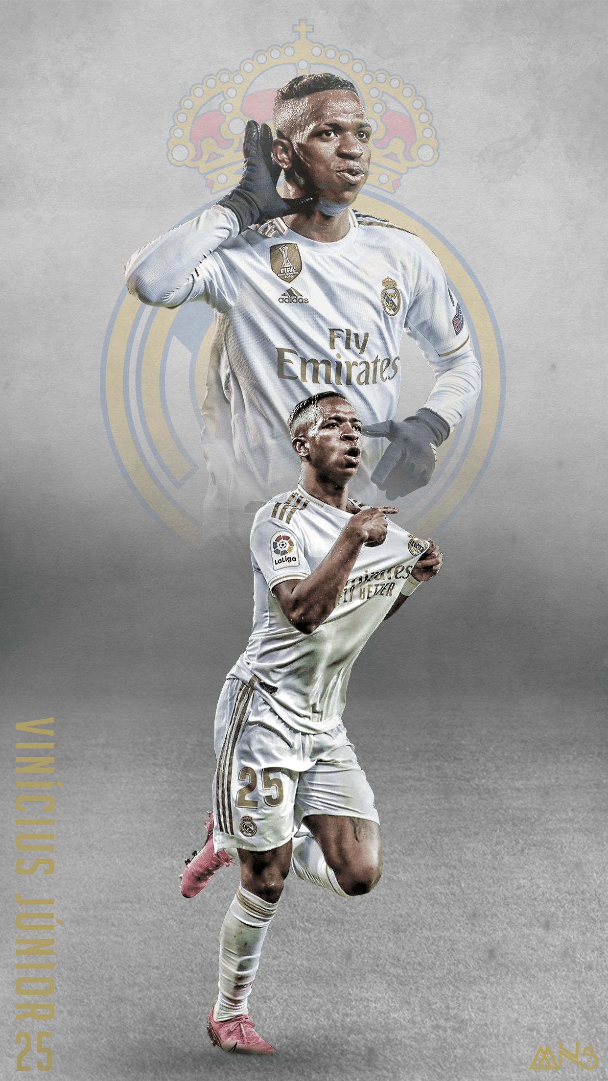 863 Vinicius Junior Wallpaper Real Madrid free Download - MyWeb