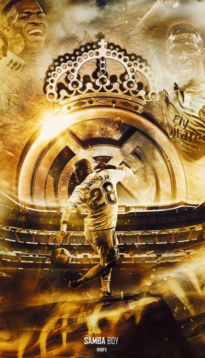 687x1200 RHGFX - .Real Madrid's Wonder Kid. Wallpaper Phenomenal talent. #Vinicius #RealMadrid