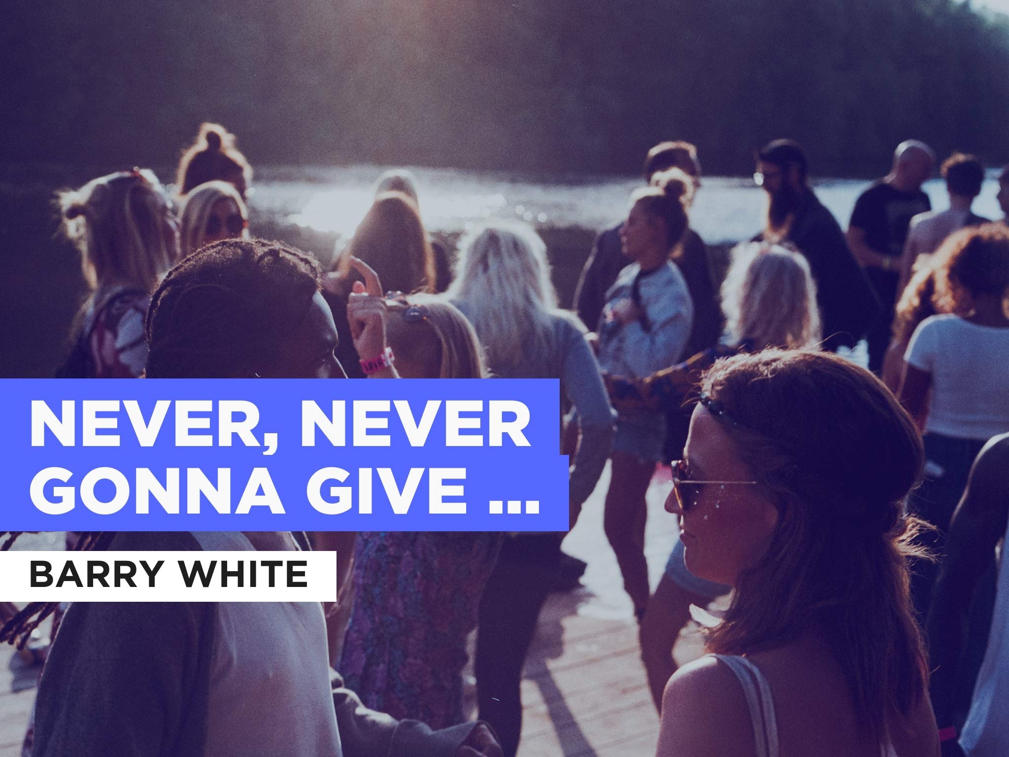 2048x1536 Watch Never, Never Gonna Give You Up in the Style of Barry White